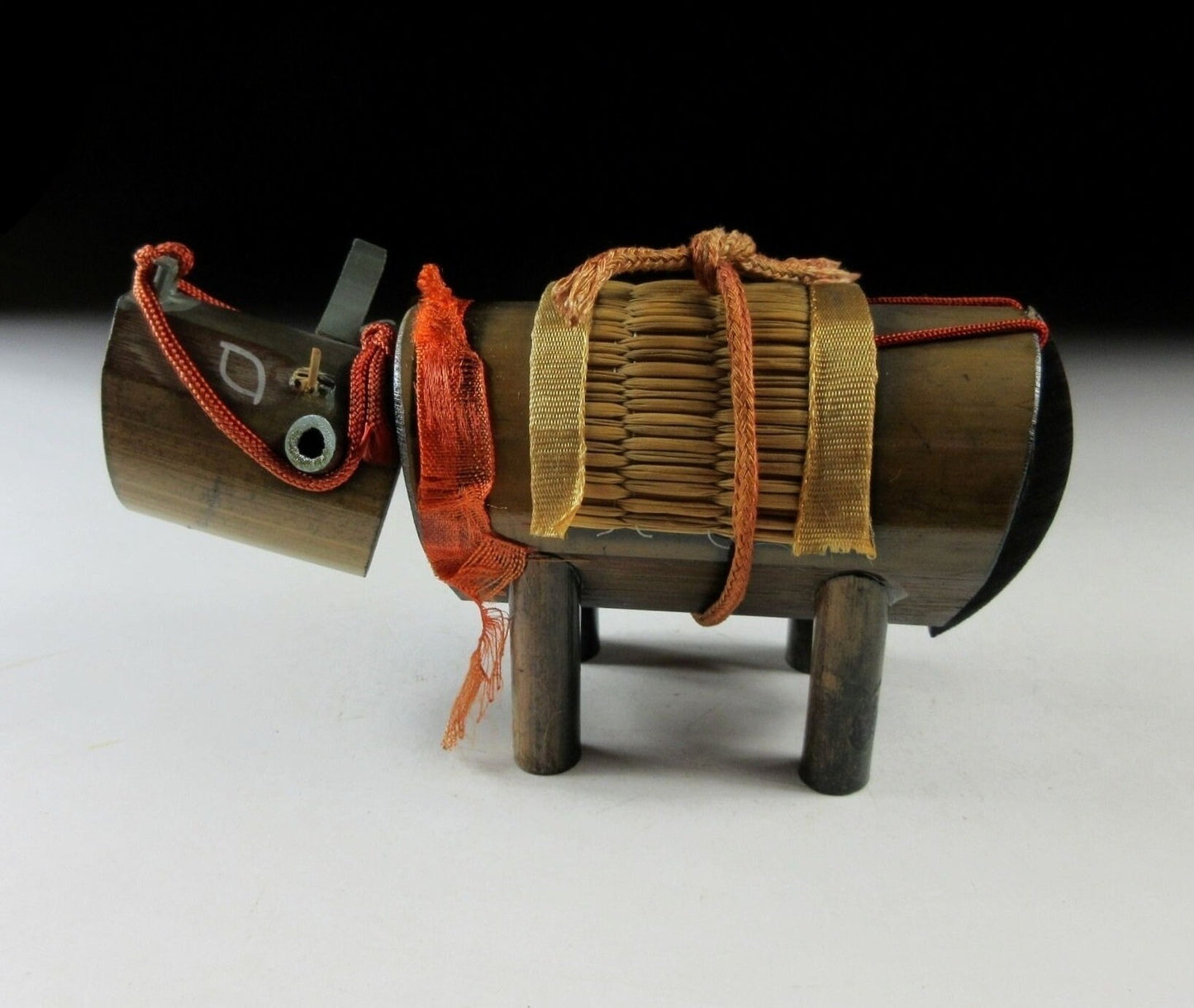 Vintage Kibi Ushi Folk Toy