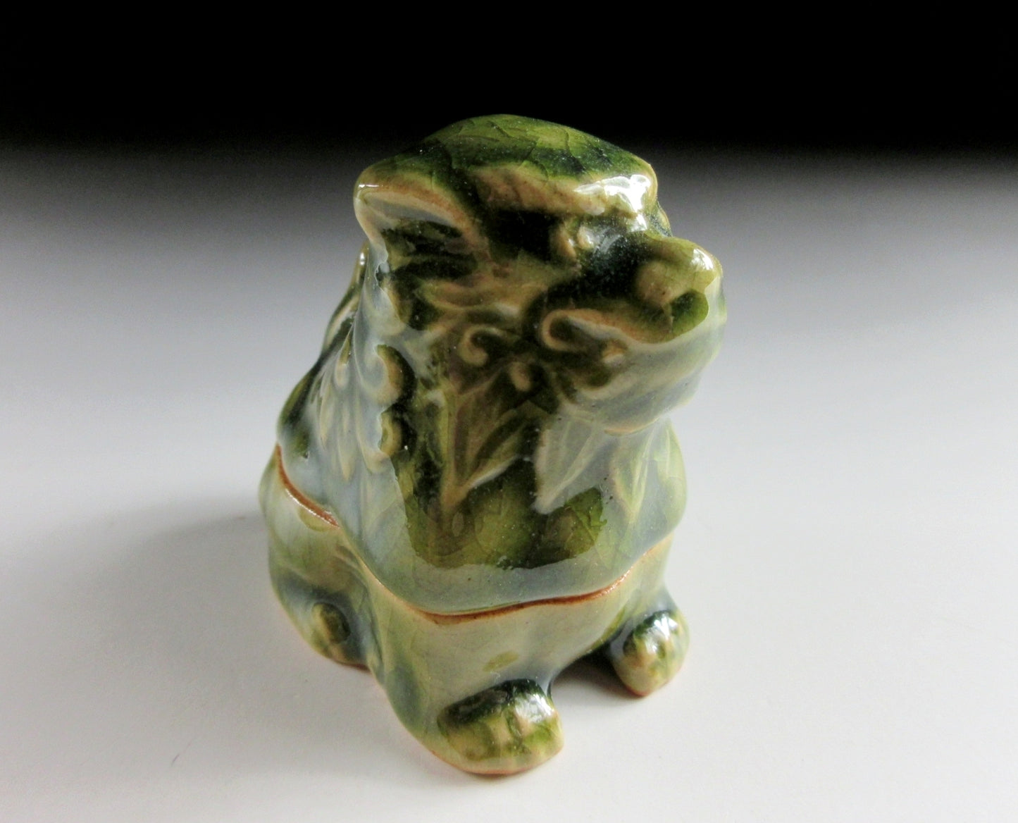 Aoi Gama Kishu-ware Shisa Kogo