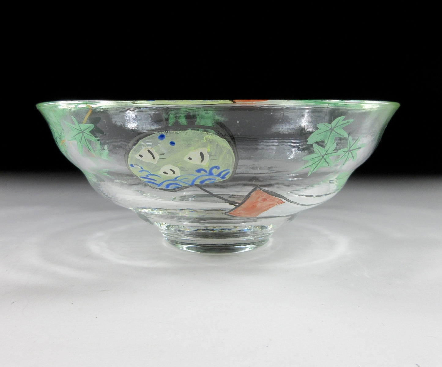 Hirohata Kunihiko Giyaman Glass Chawan