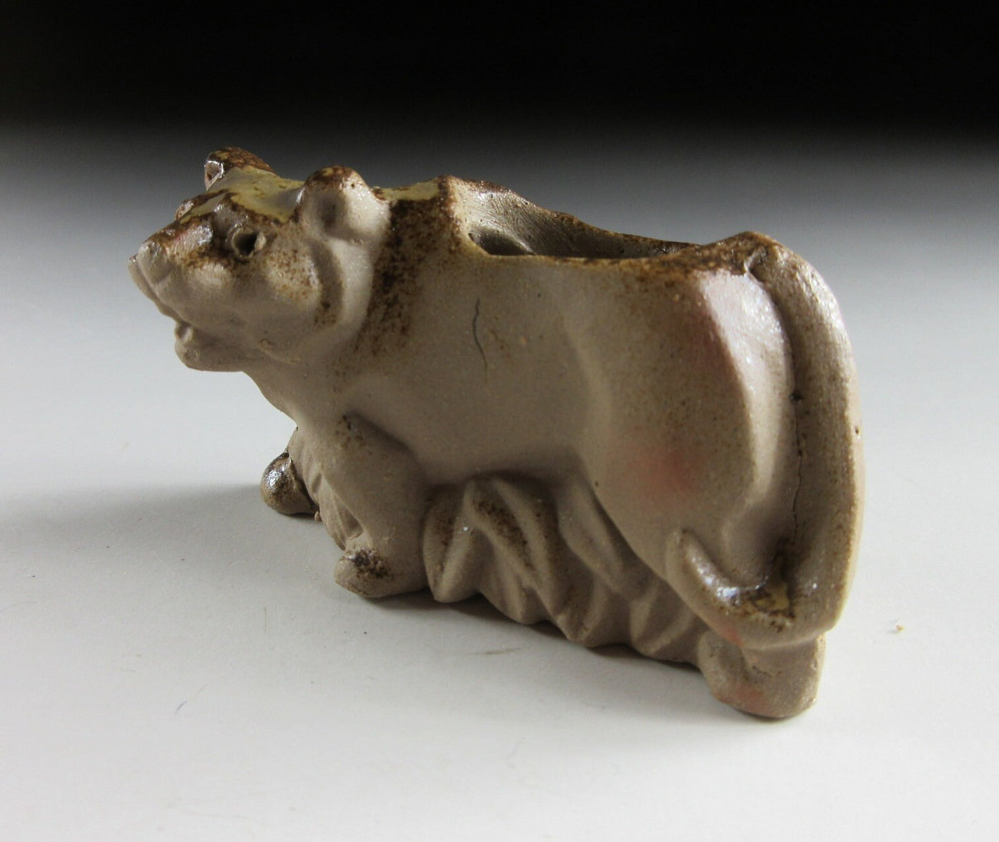 Bizen Tiger Toothpick Holder #2