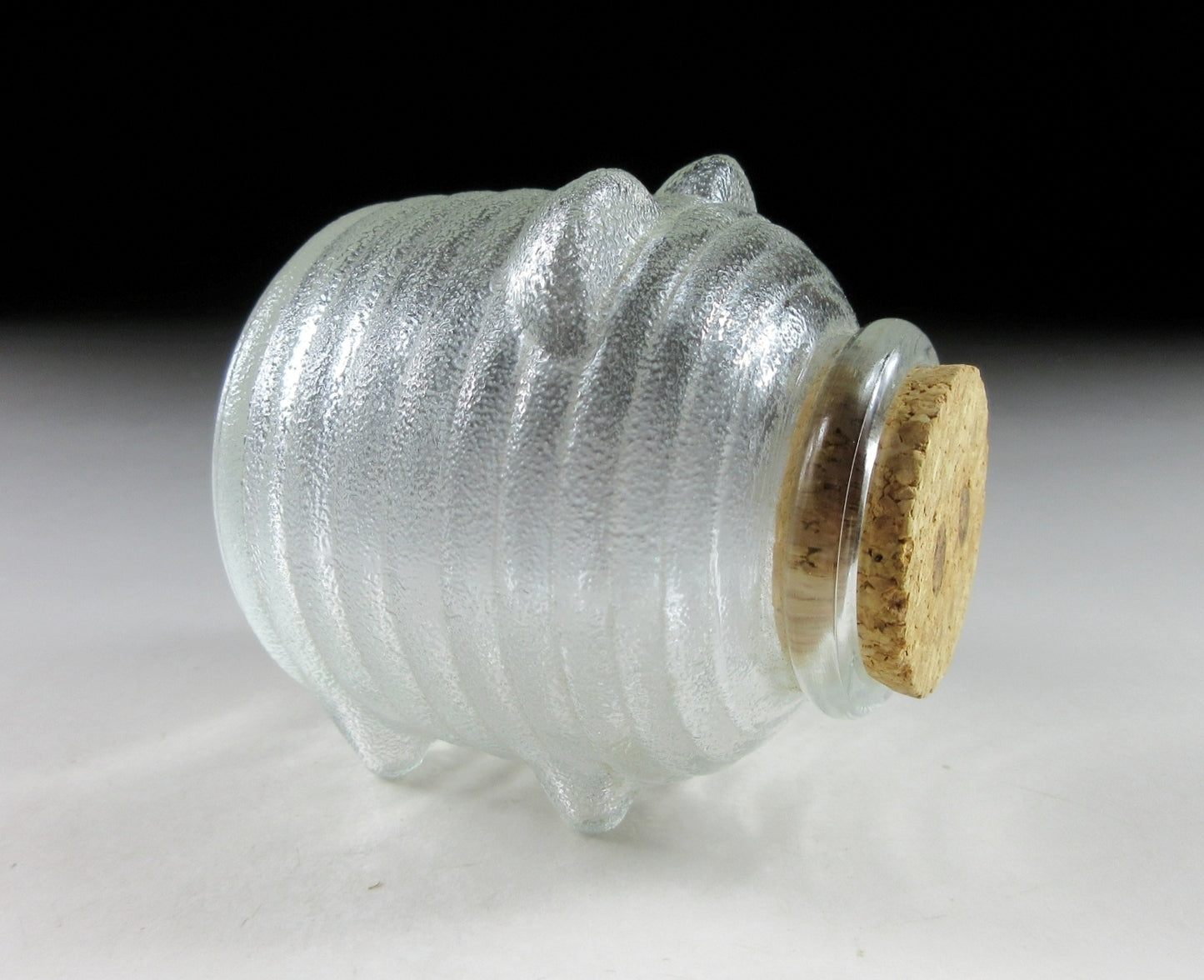 SMALL Glass Sweets Container