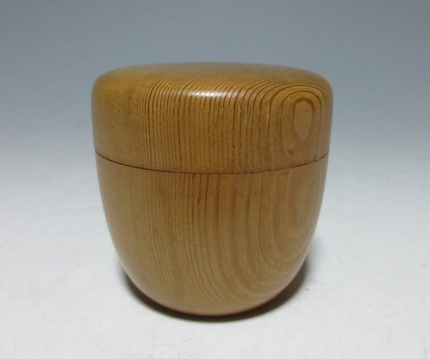 Wood Natsume with Hotani Komei Inscription