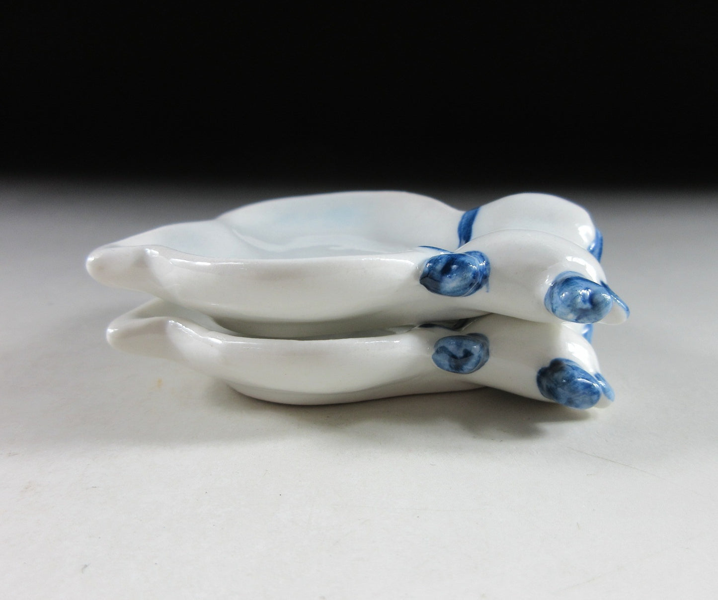 Pair of Dragon Sauce Plates