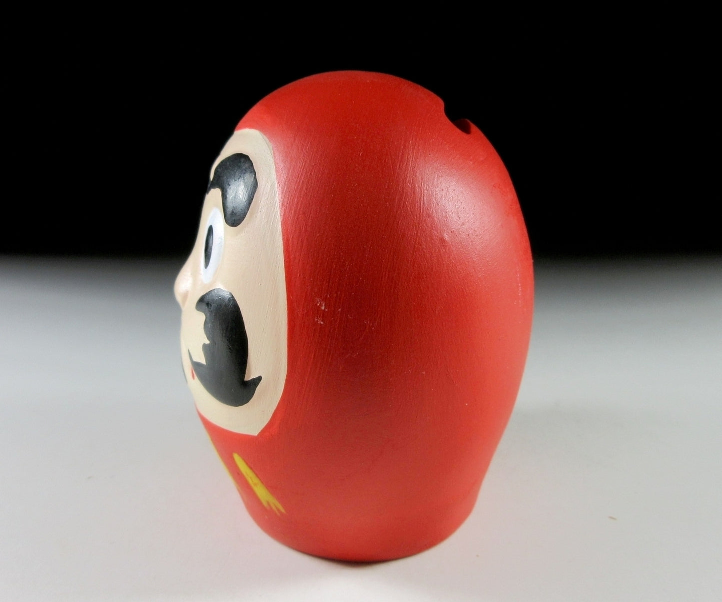Small Red Daruma Moneybox