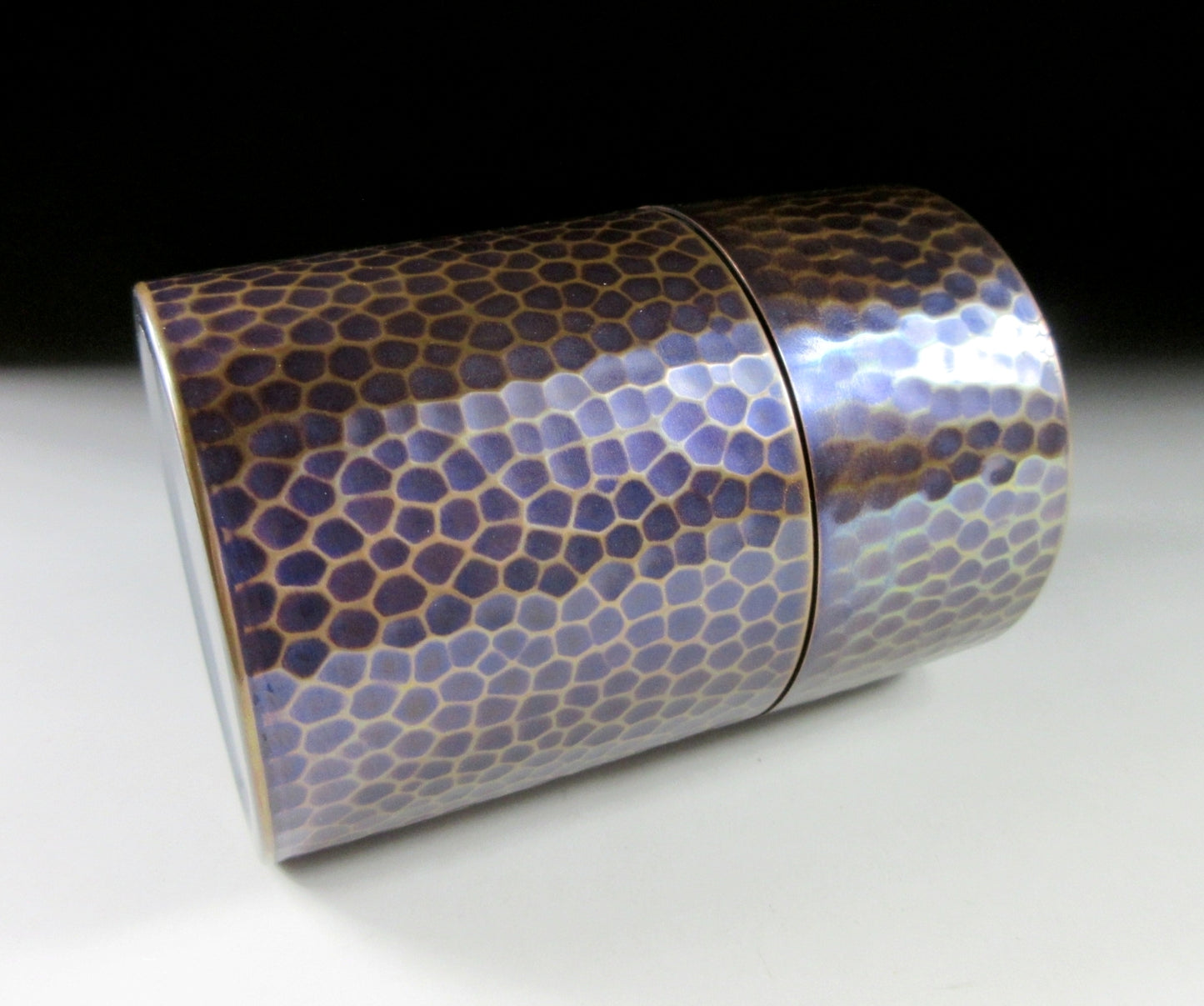Echigo Tsubame Copper Chazutsu Tea Caddy