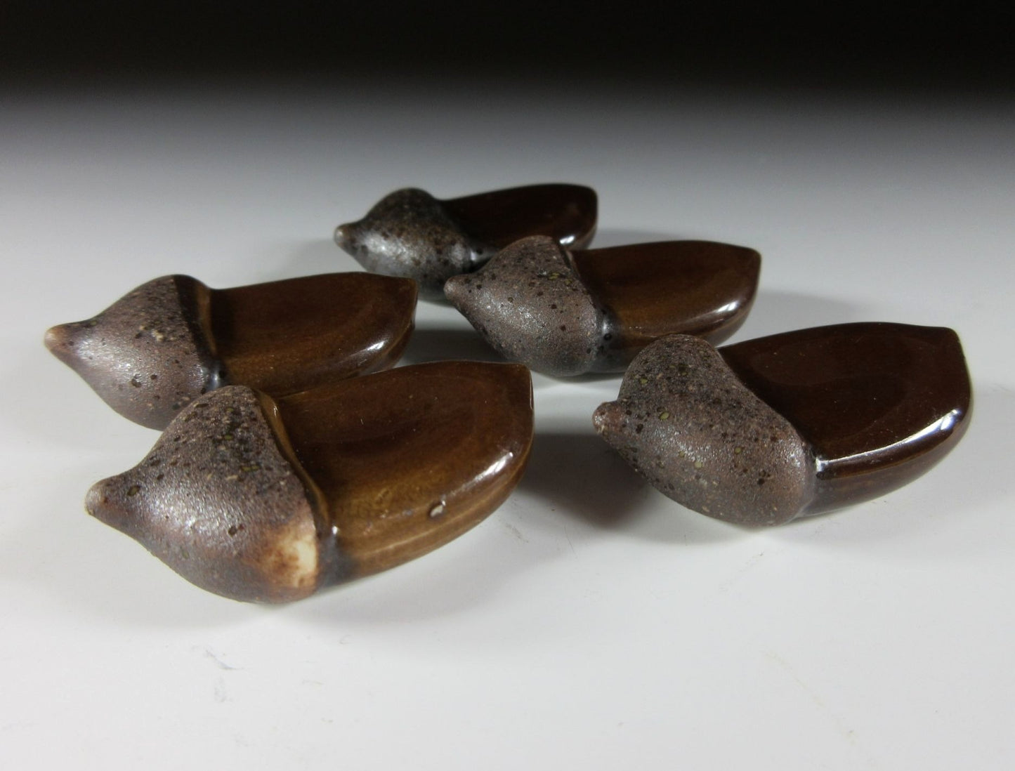 Set of Five Acorn Hashioki