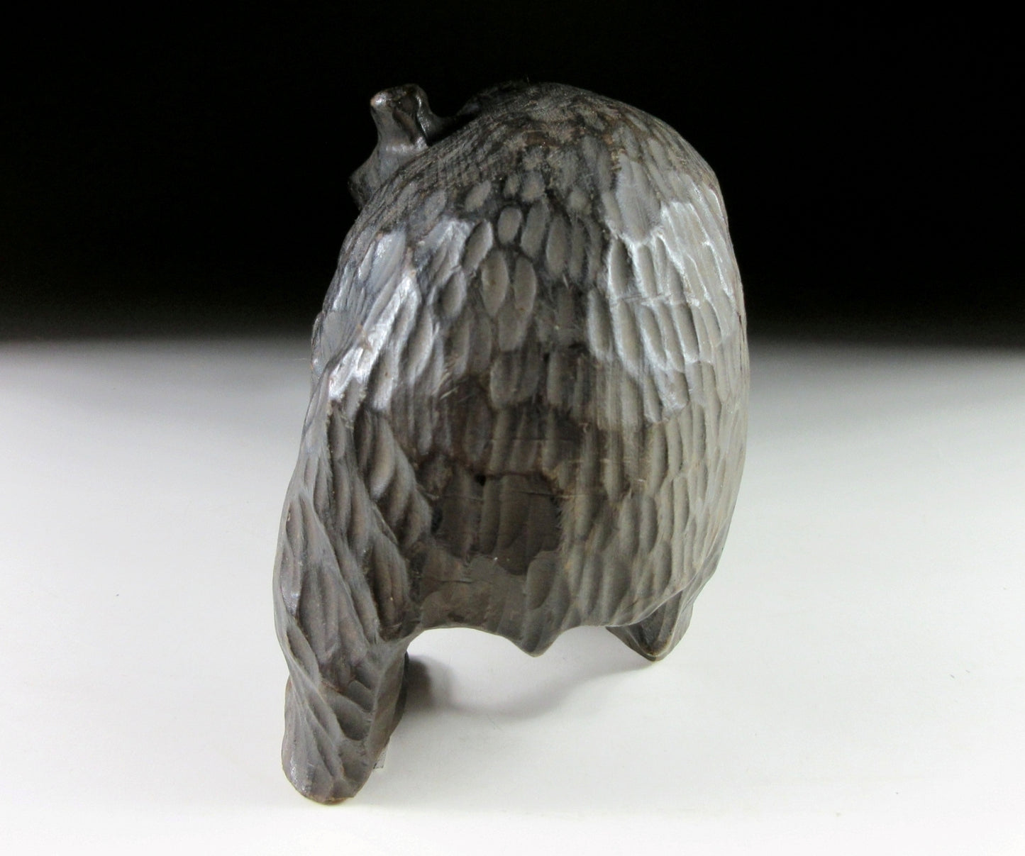 Vintage Ainu Higuma Wood Carving