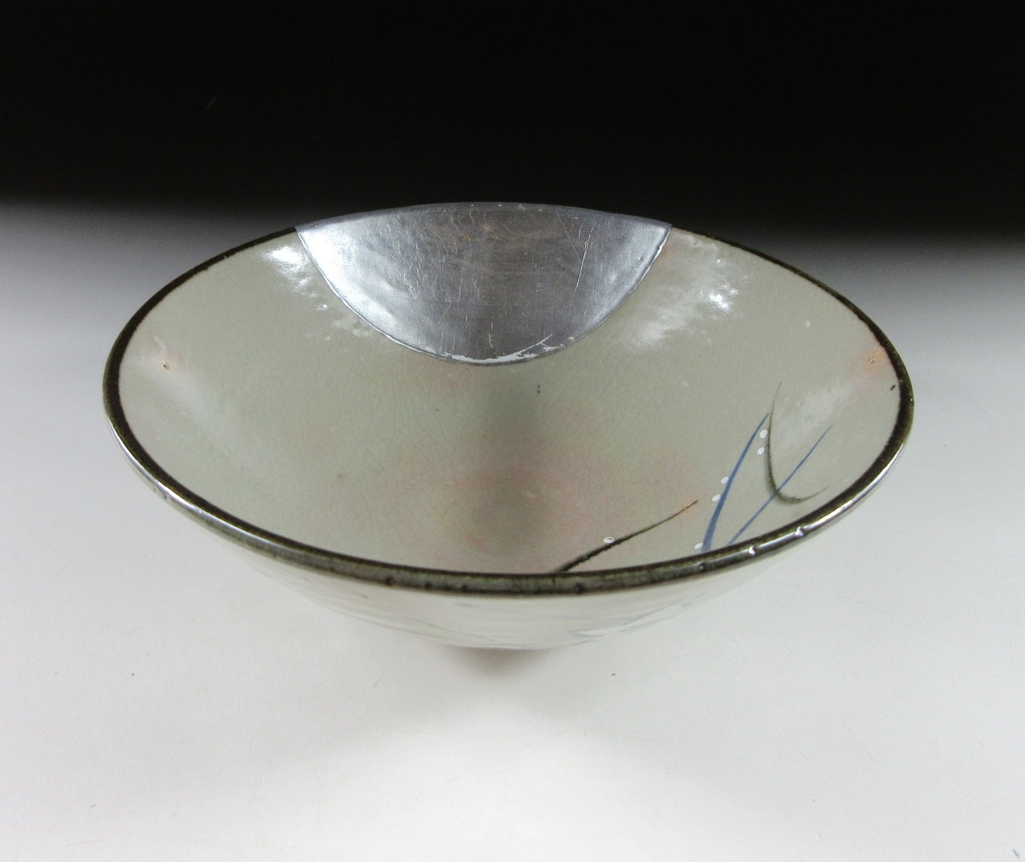 Okada Kazan Awata-ware Bellflower Chawan