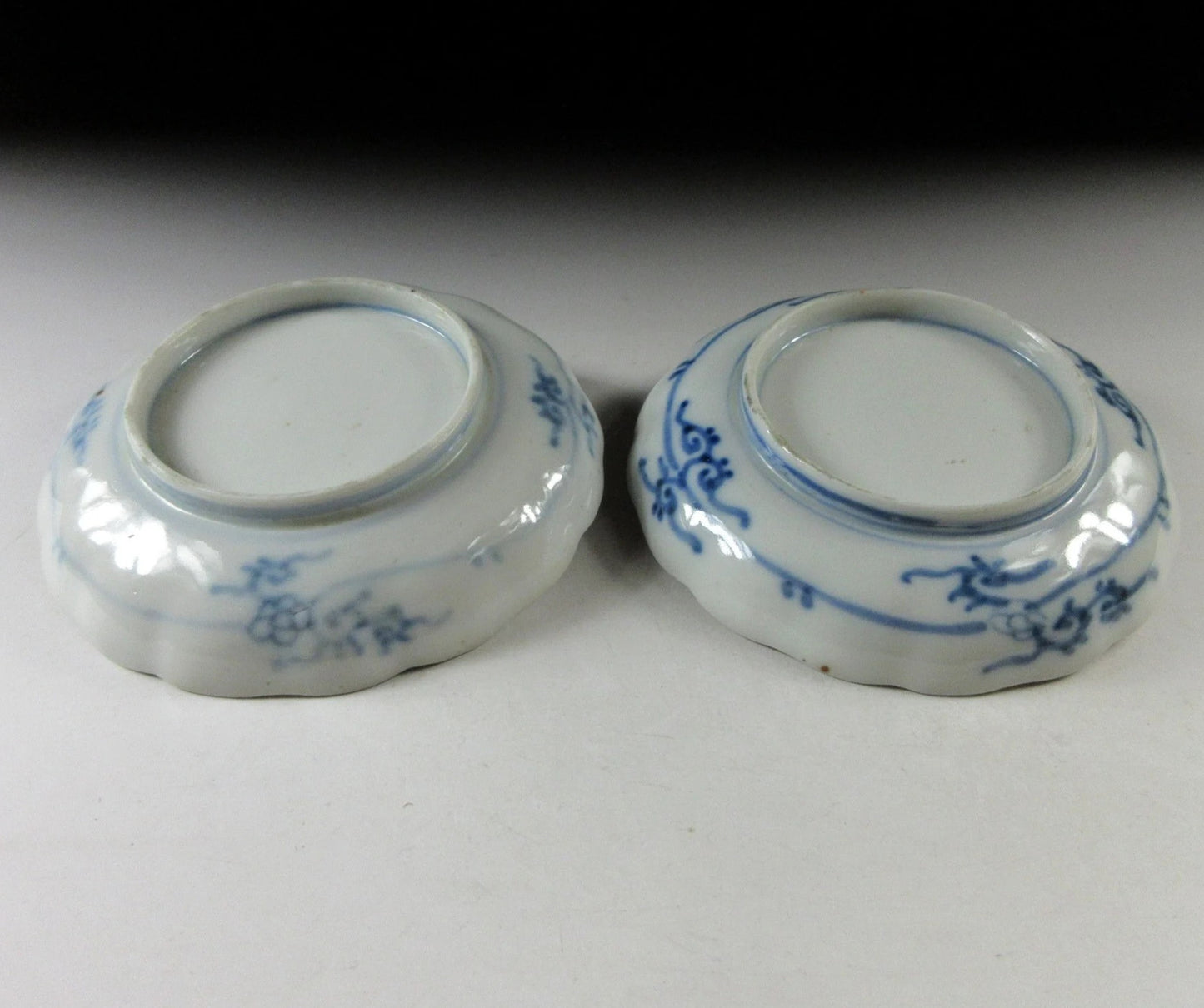 Pair of Antique Mamezara Plates