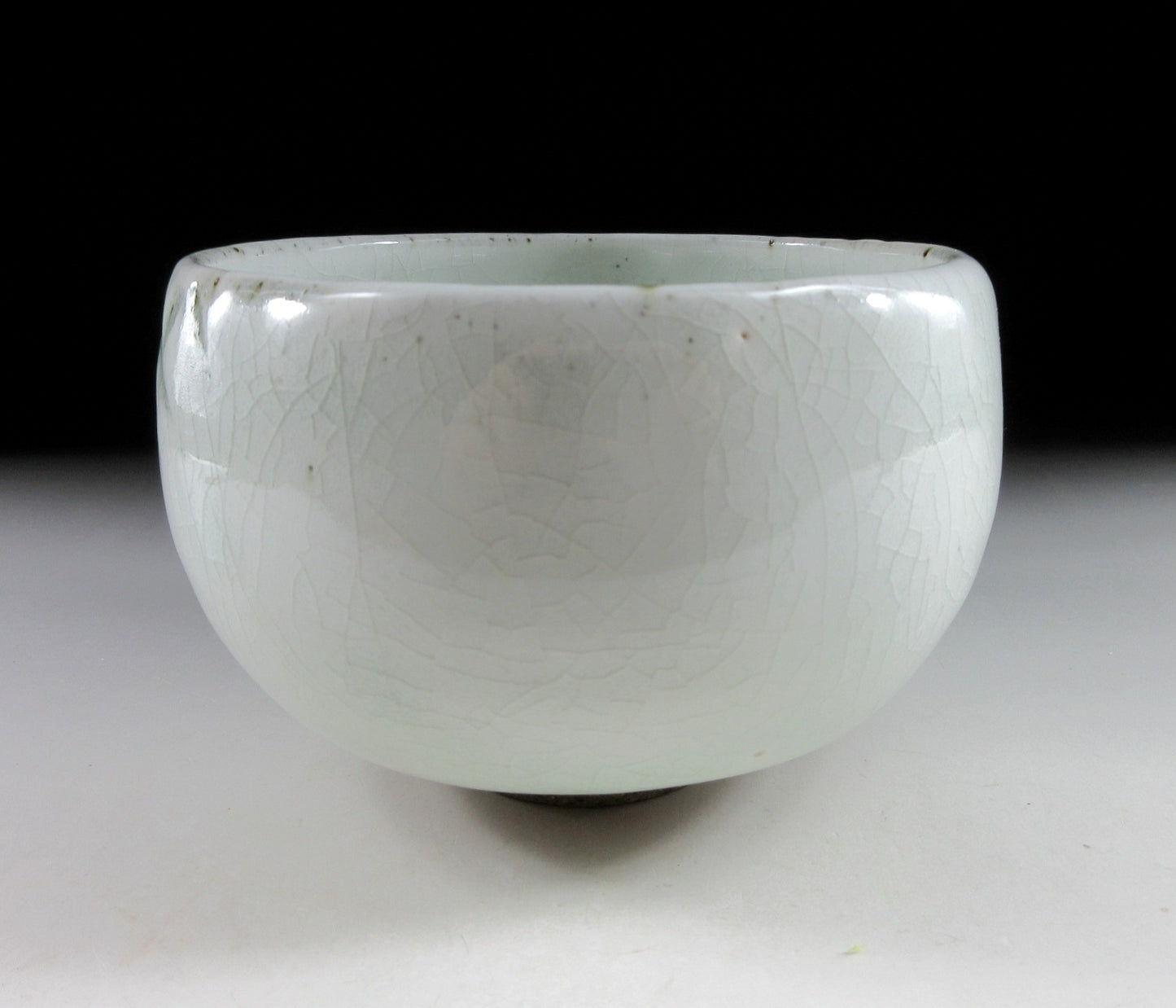 Mashiko-ware Chawan with Celadon Glaze