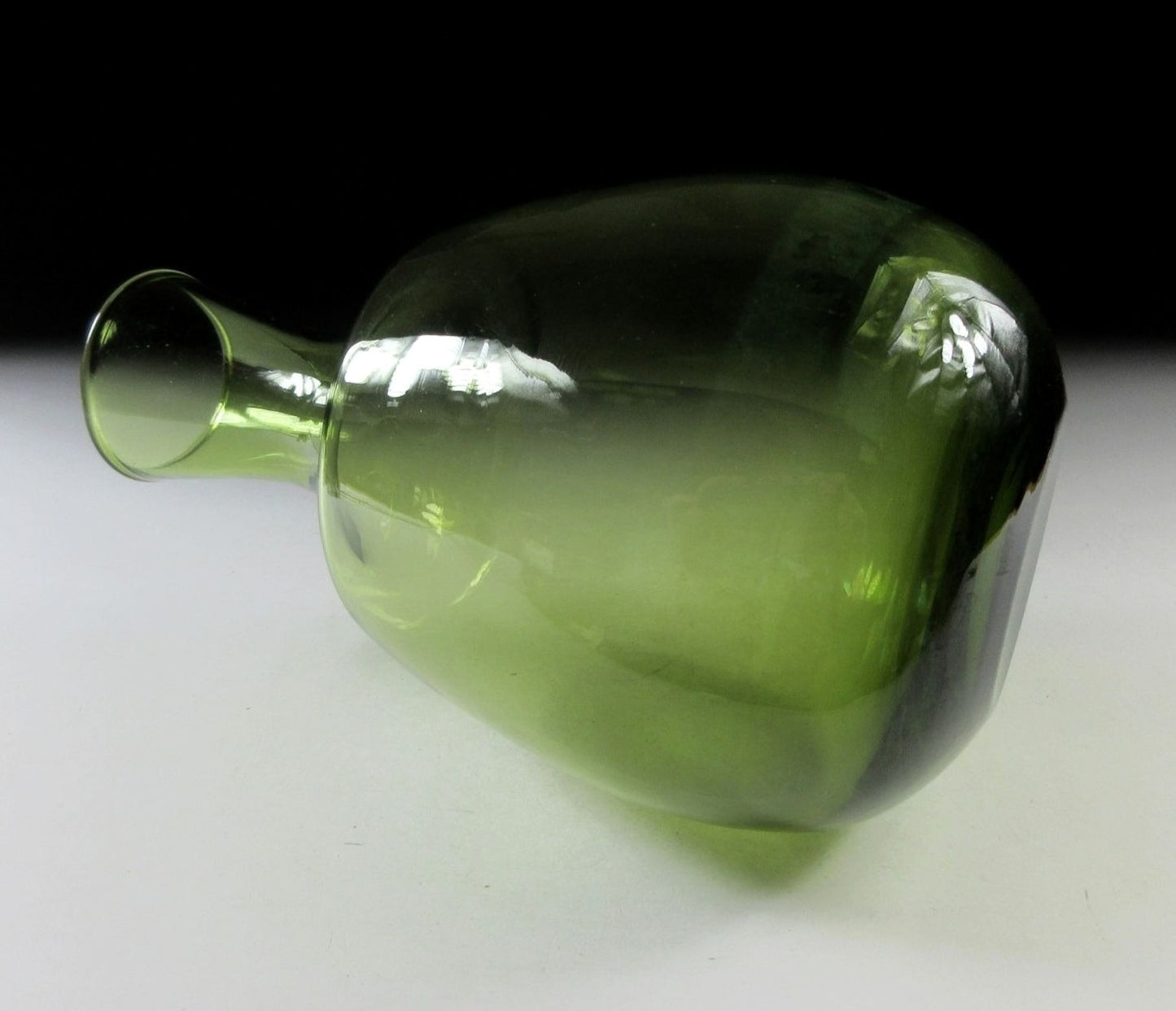 Showa Retro Glass Vase #2