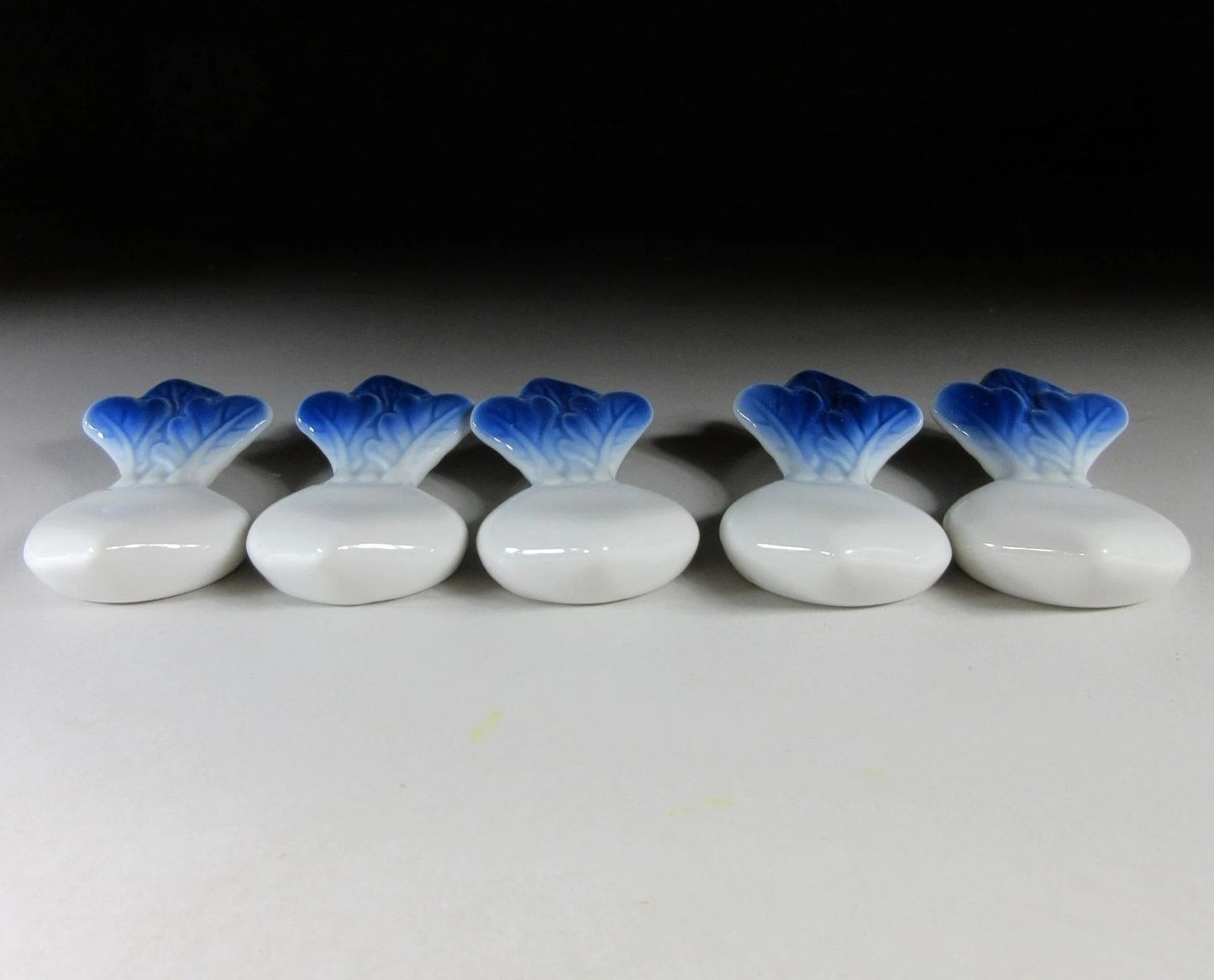 Set of Five Radish Chopstick Rests