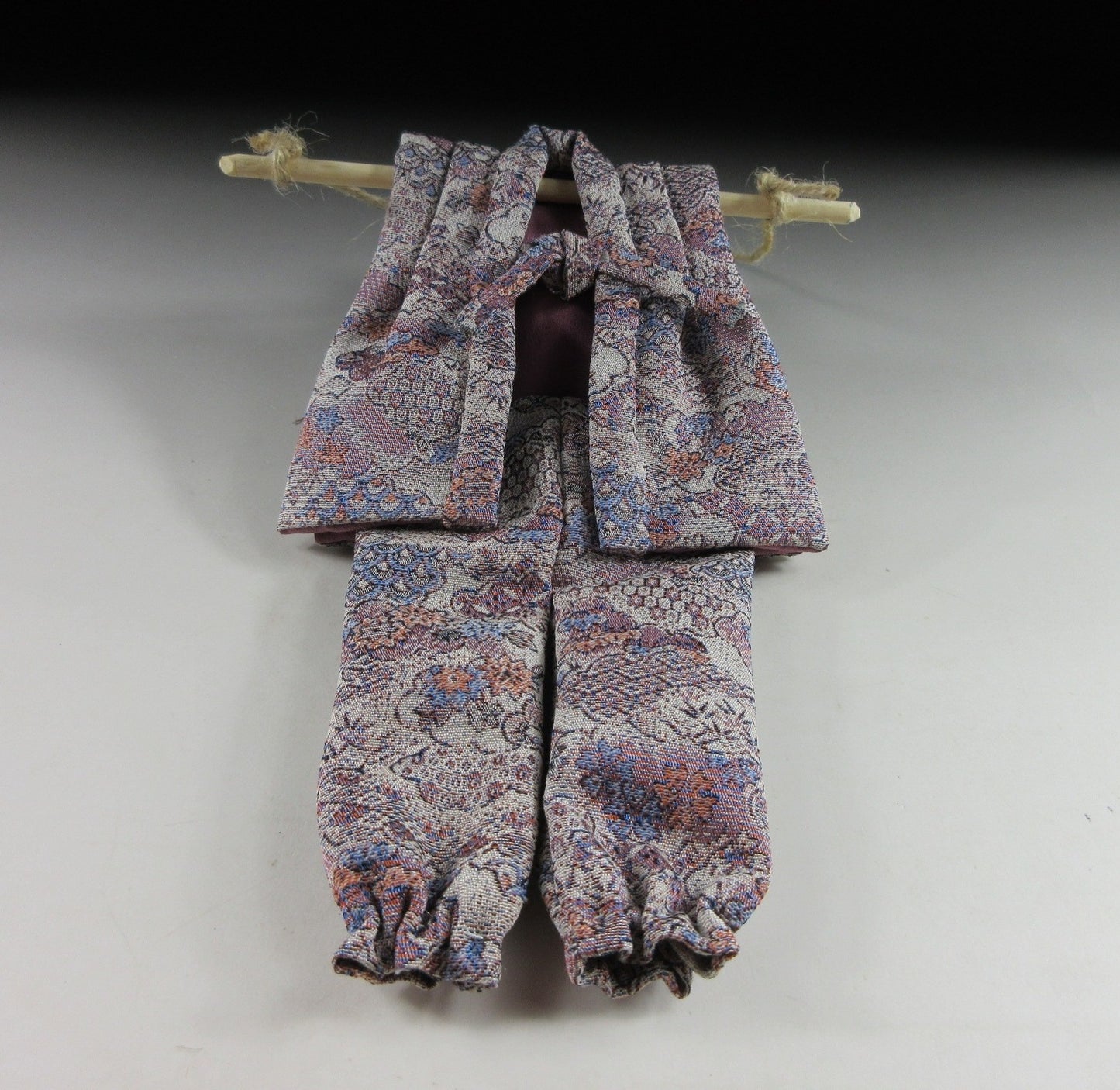 Small Kimono Patterned Monpe and Noragi Ornament