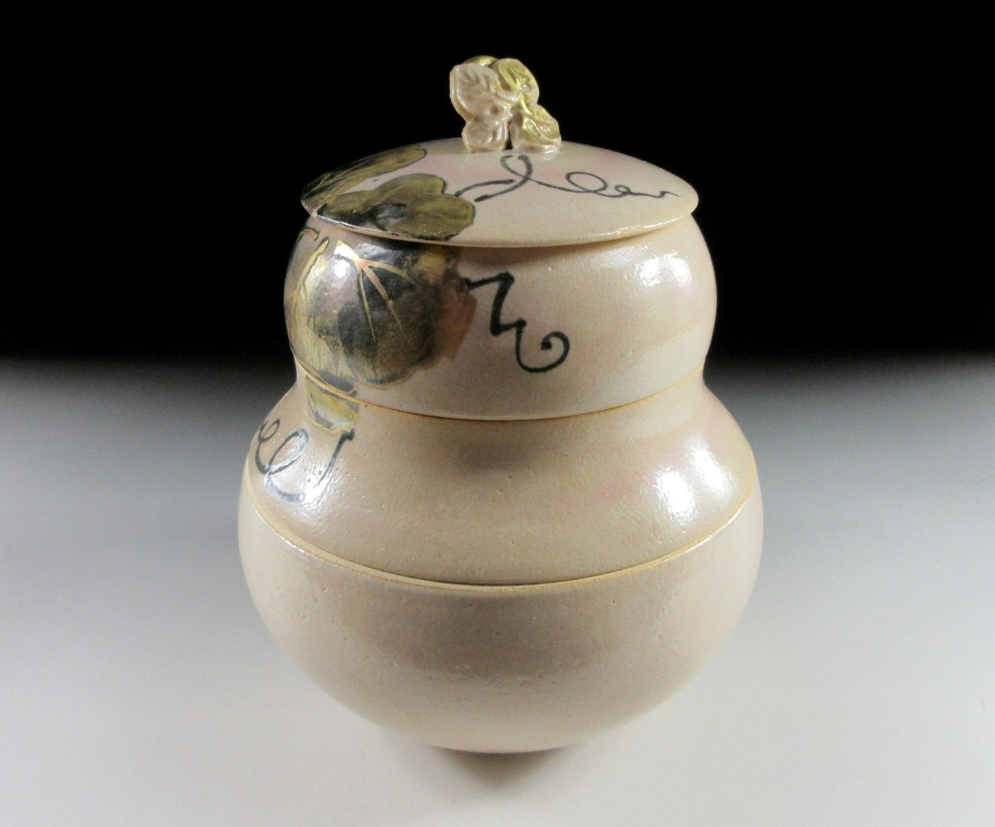 Kyo-ware Hyotan Jubako #2
