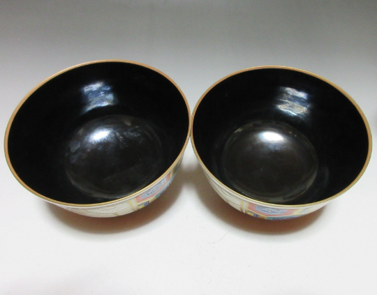 'Kameko Hanamon' Tortoise Shell Bowls