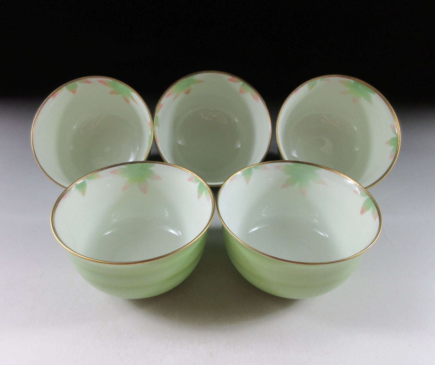 Fukagawa Porcelain Kaede Sencha Tea Cups
