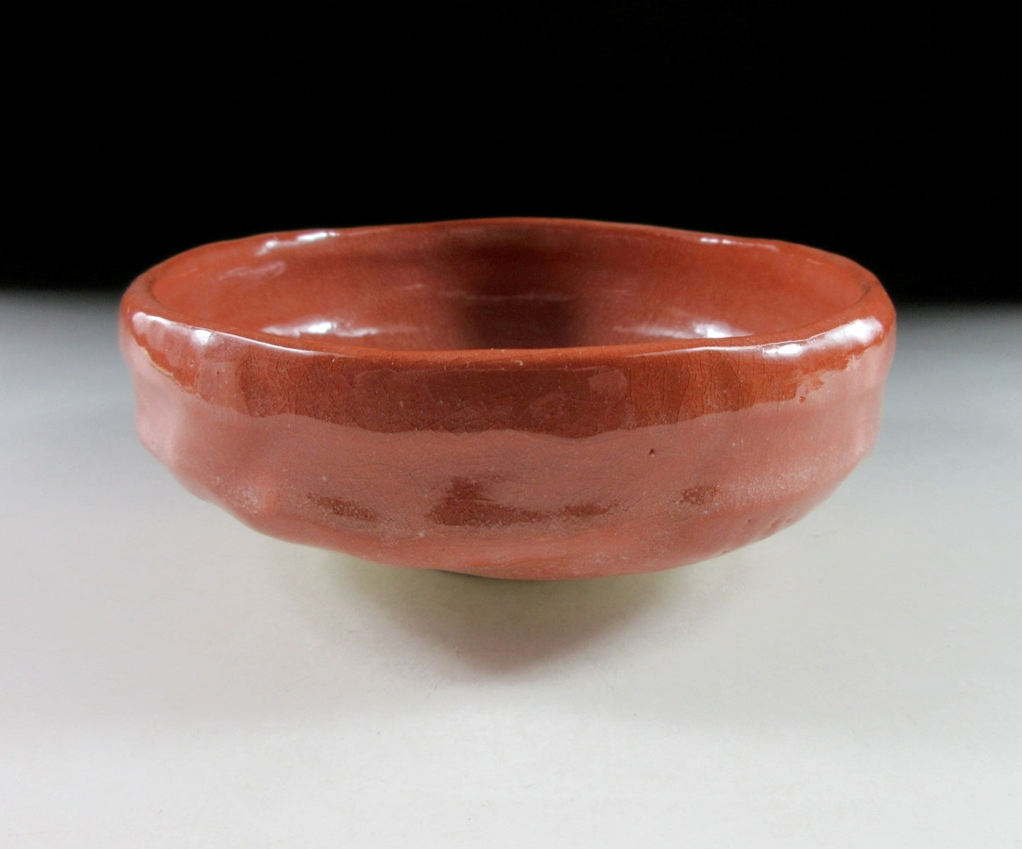 Sasaki Shoraku Aka Raku Hira Chawan