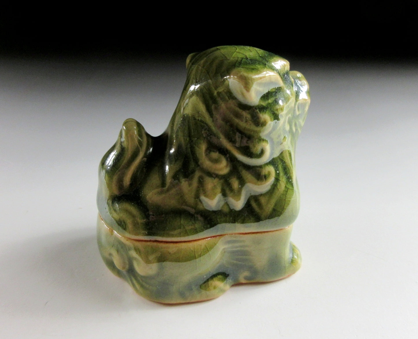 Aoi Gama Kishu-ware Shisa Kogo