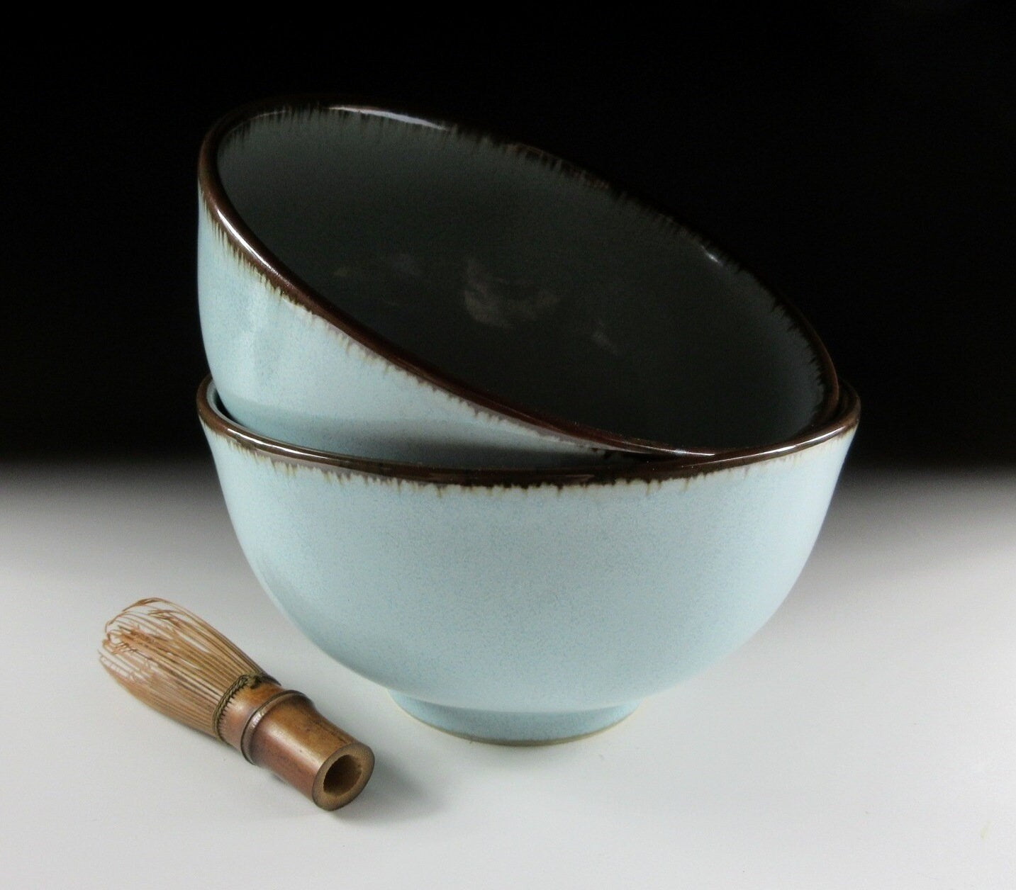 Pair of Mino-ware Bowls