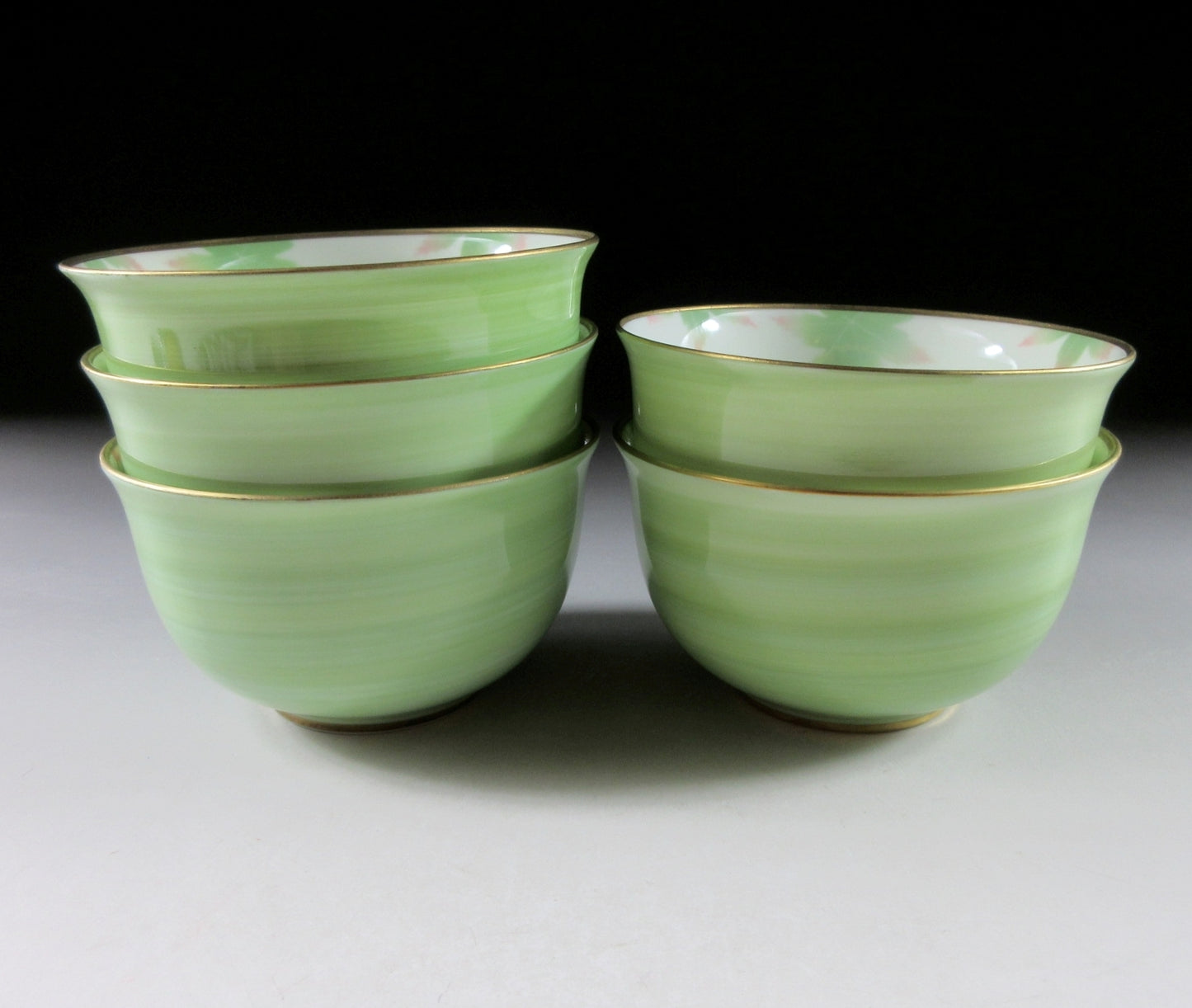 Fukagawa Porcelain Kaede Sencha Tea Cups