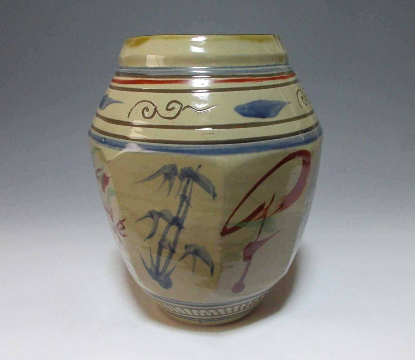 Aragaki Eisaburo VI Tsuboya-ware Vase