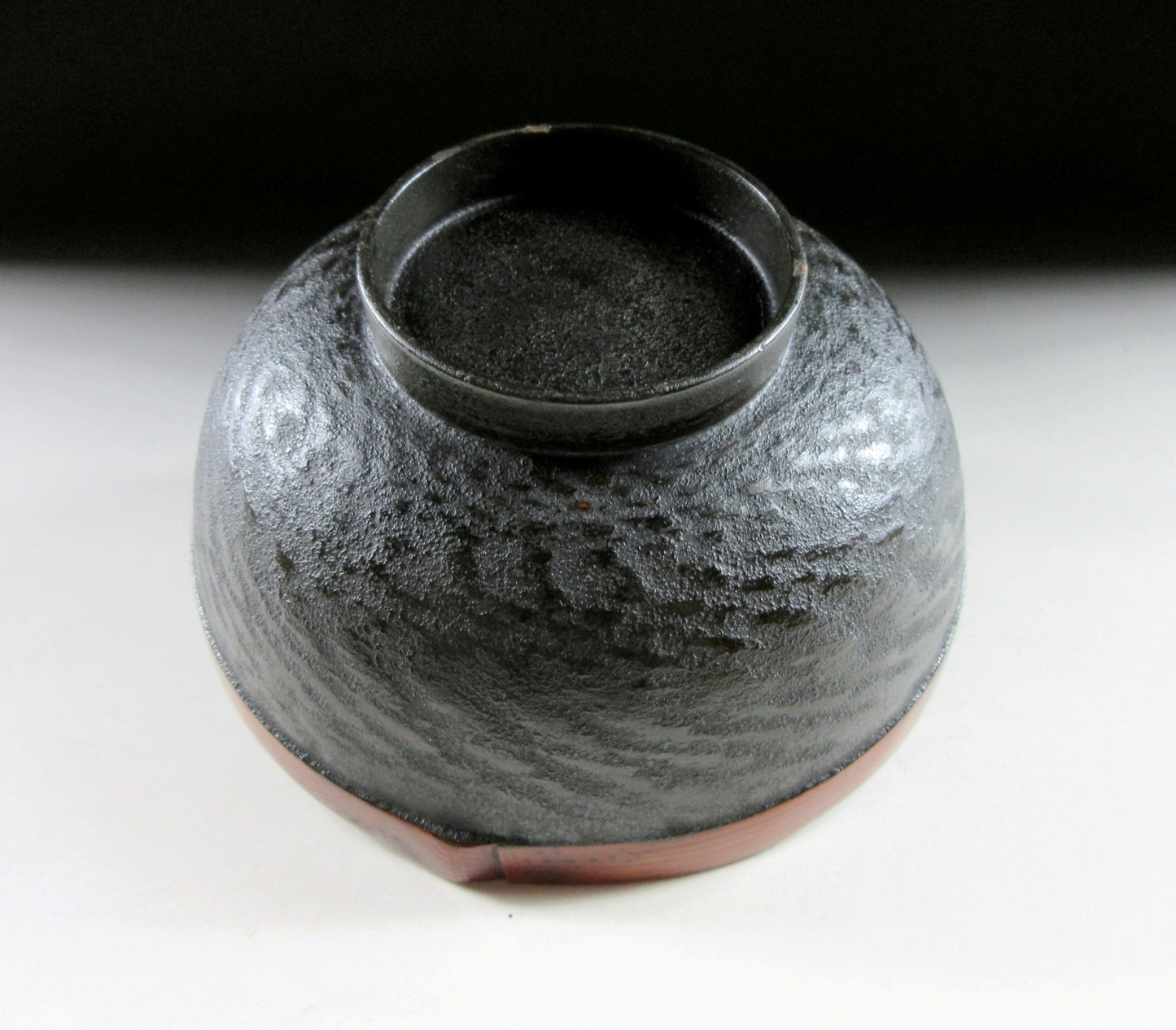 Niigata Take and Ishime-nuri Lacquerware Bowl