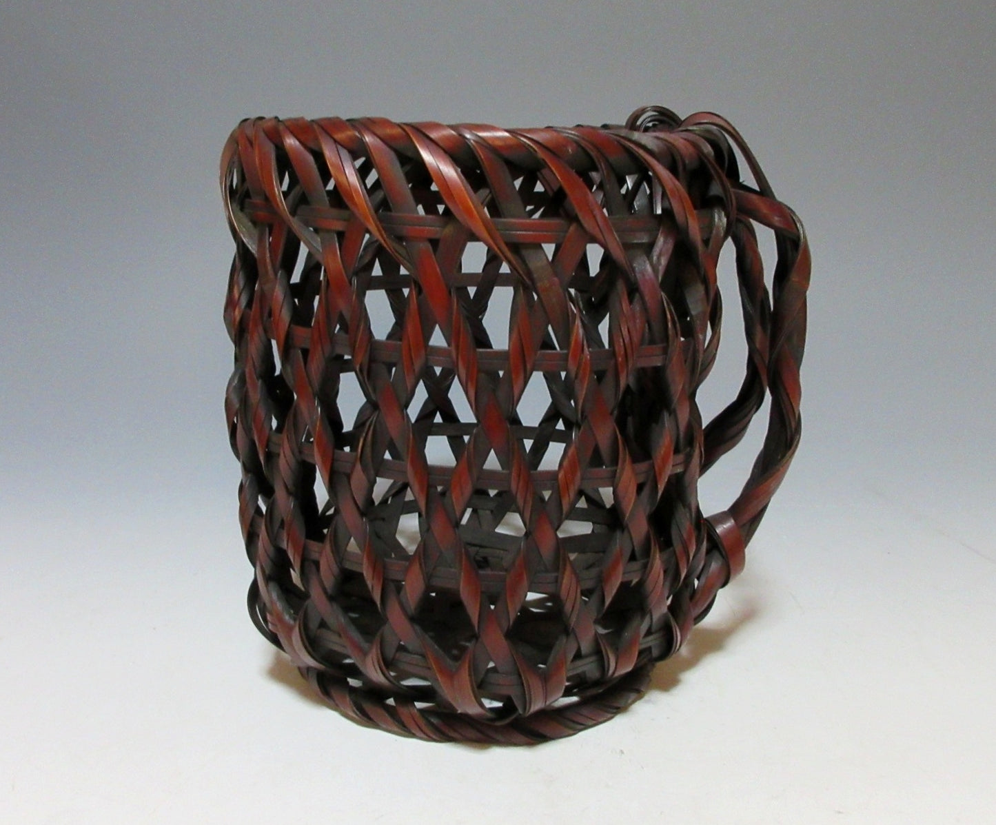 Maeno Koyo Lacquer Bamboo Basket