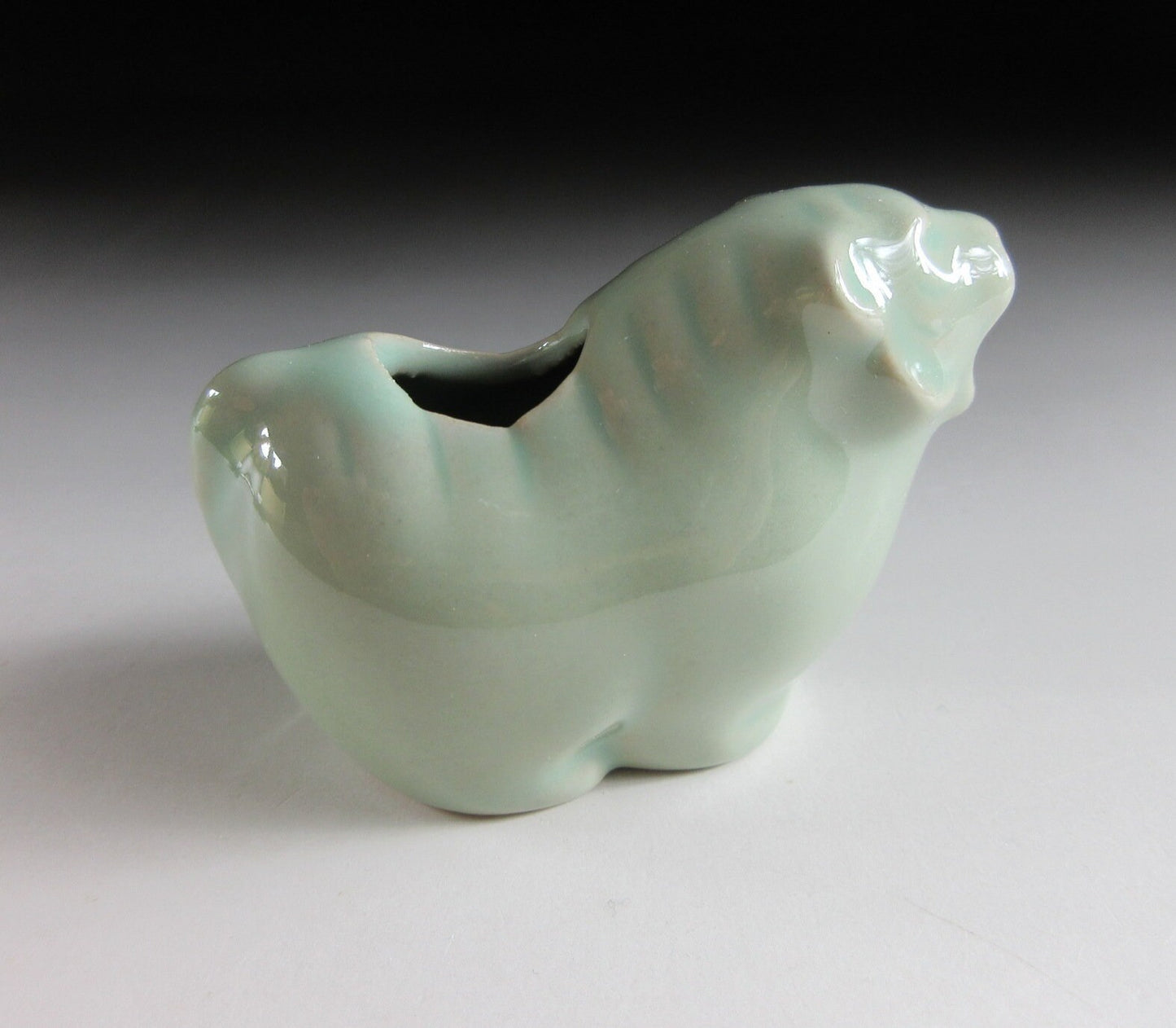 Celadon Year of the Tiger Toothpick Holder