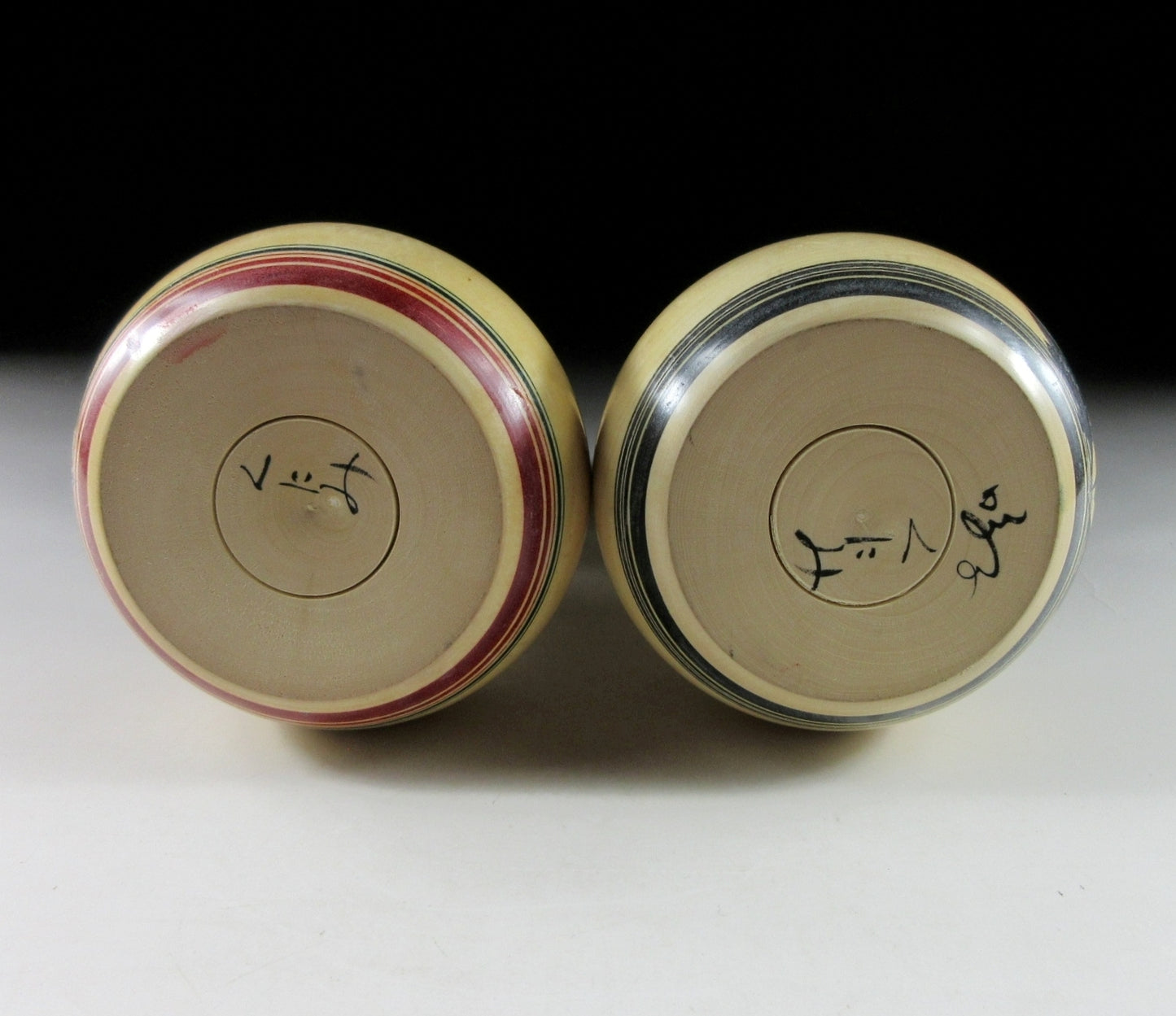 Sugawara Kunimi 'Nemari' Kokeshi Pair