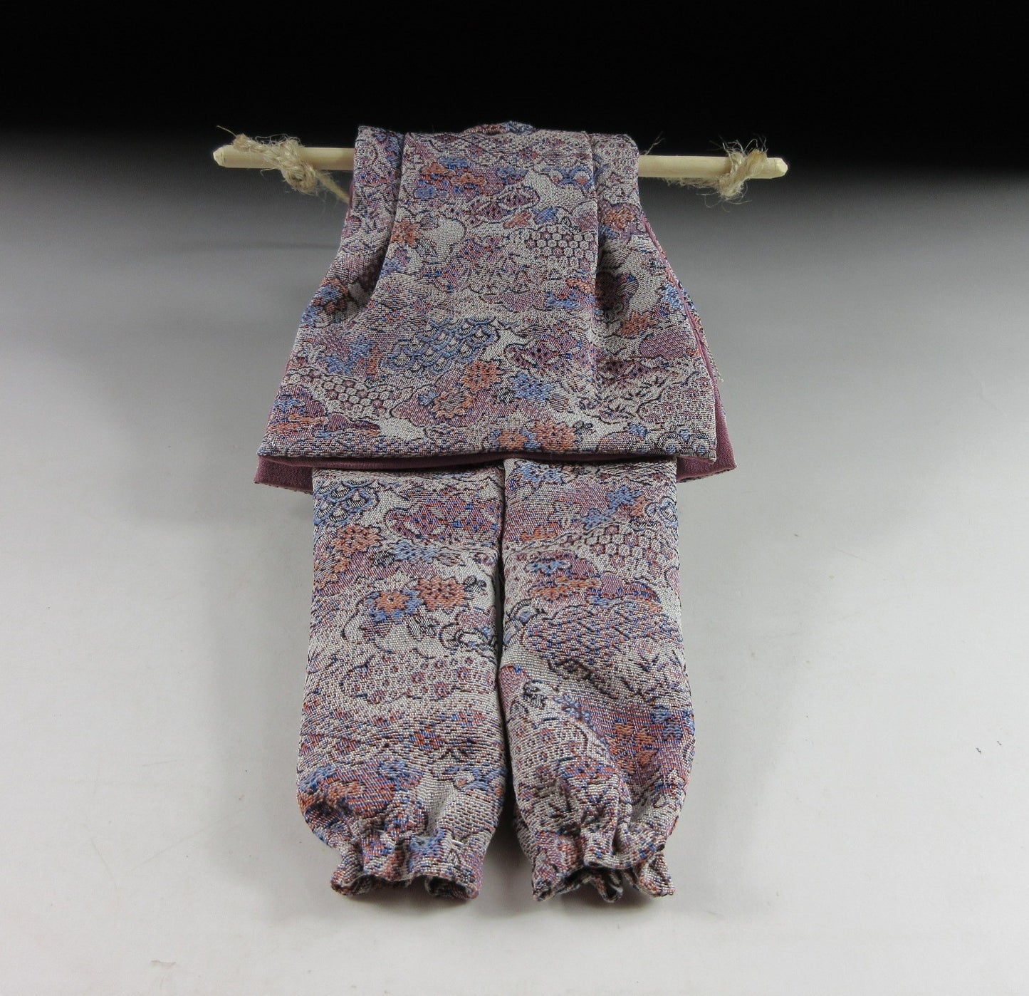 Small Kimono Patterned Monpe and Noragi Ornament