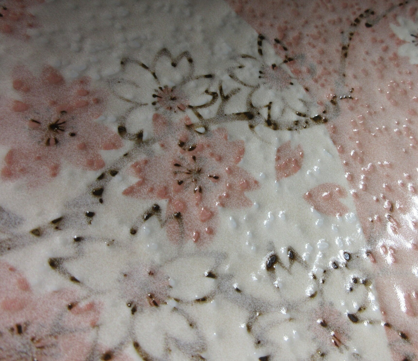 Sakura Shino-ware Plate
