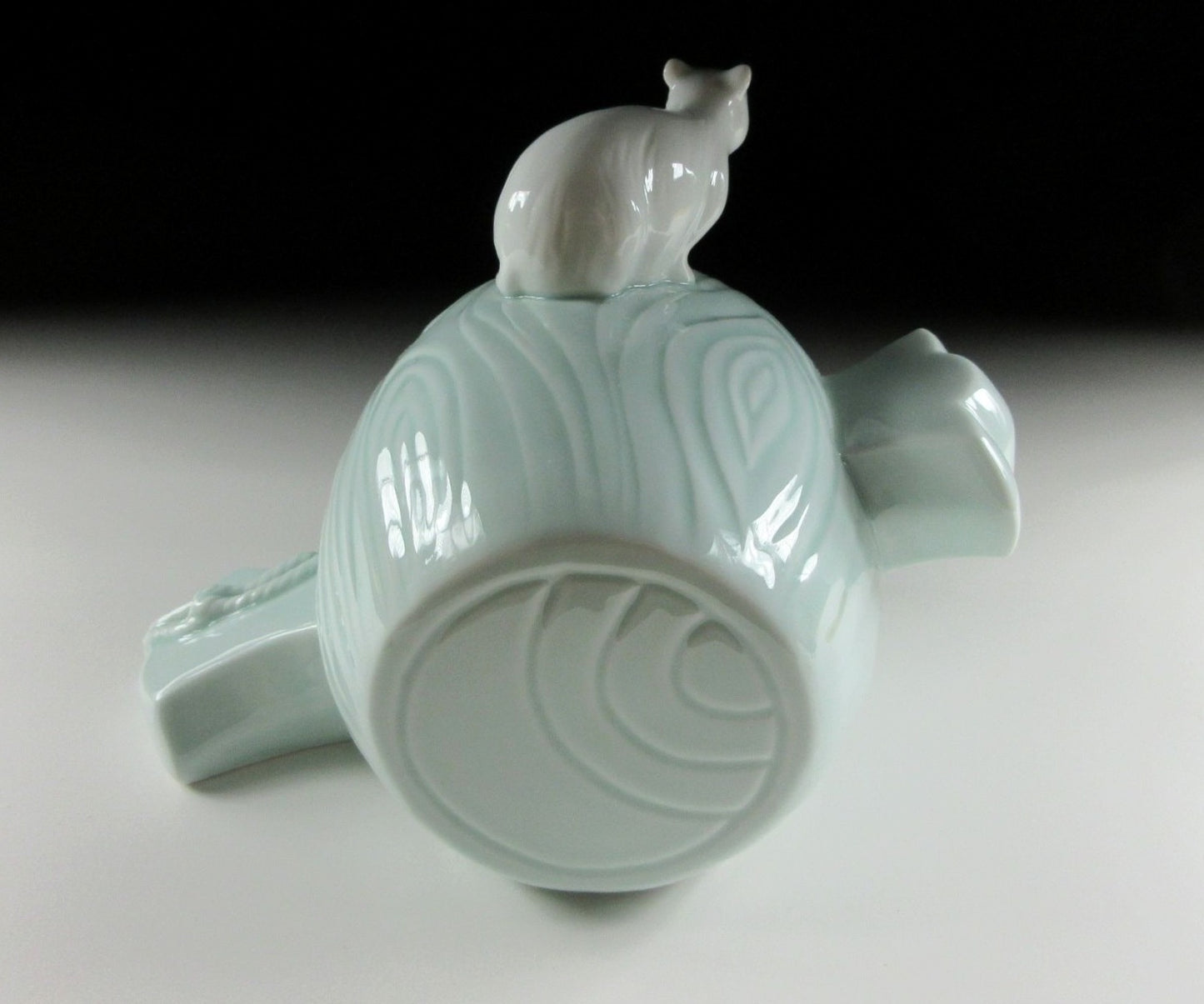 Celadon Glaze Year of the Rat Okimono