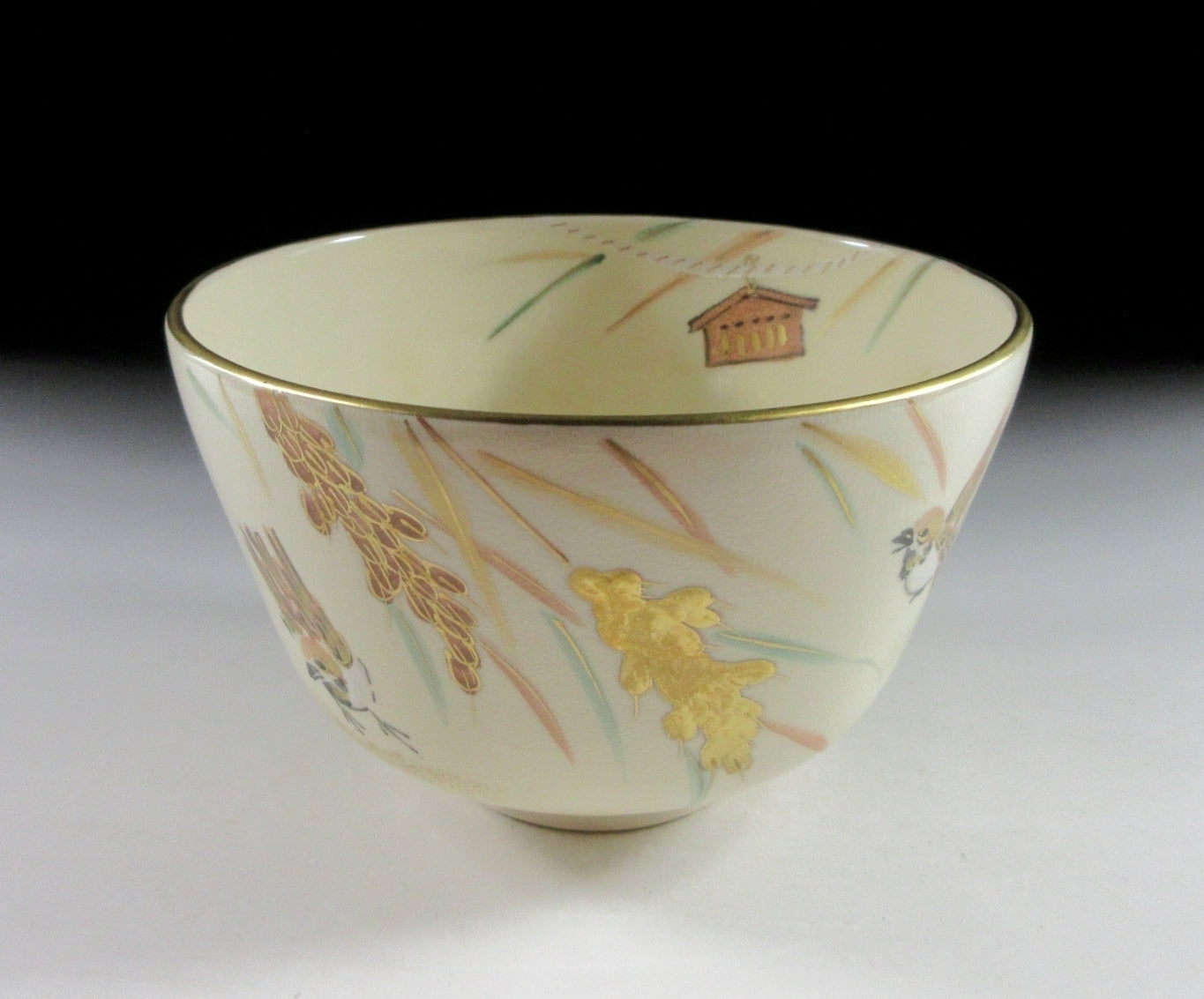 Hashimoto Eiho II Sparrow Chawan
