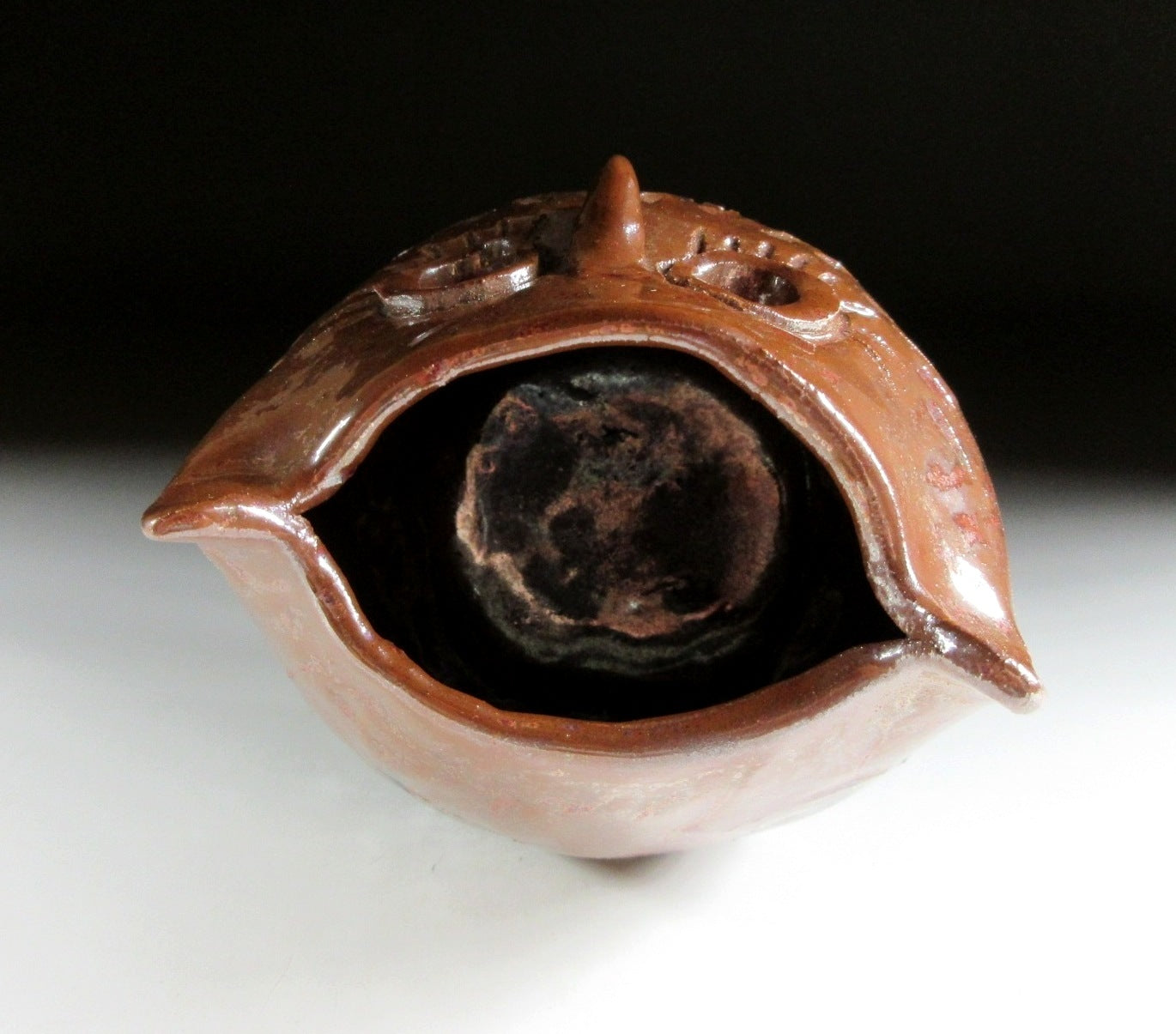 Mashiko Owl Tea Light/Candle Holder