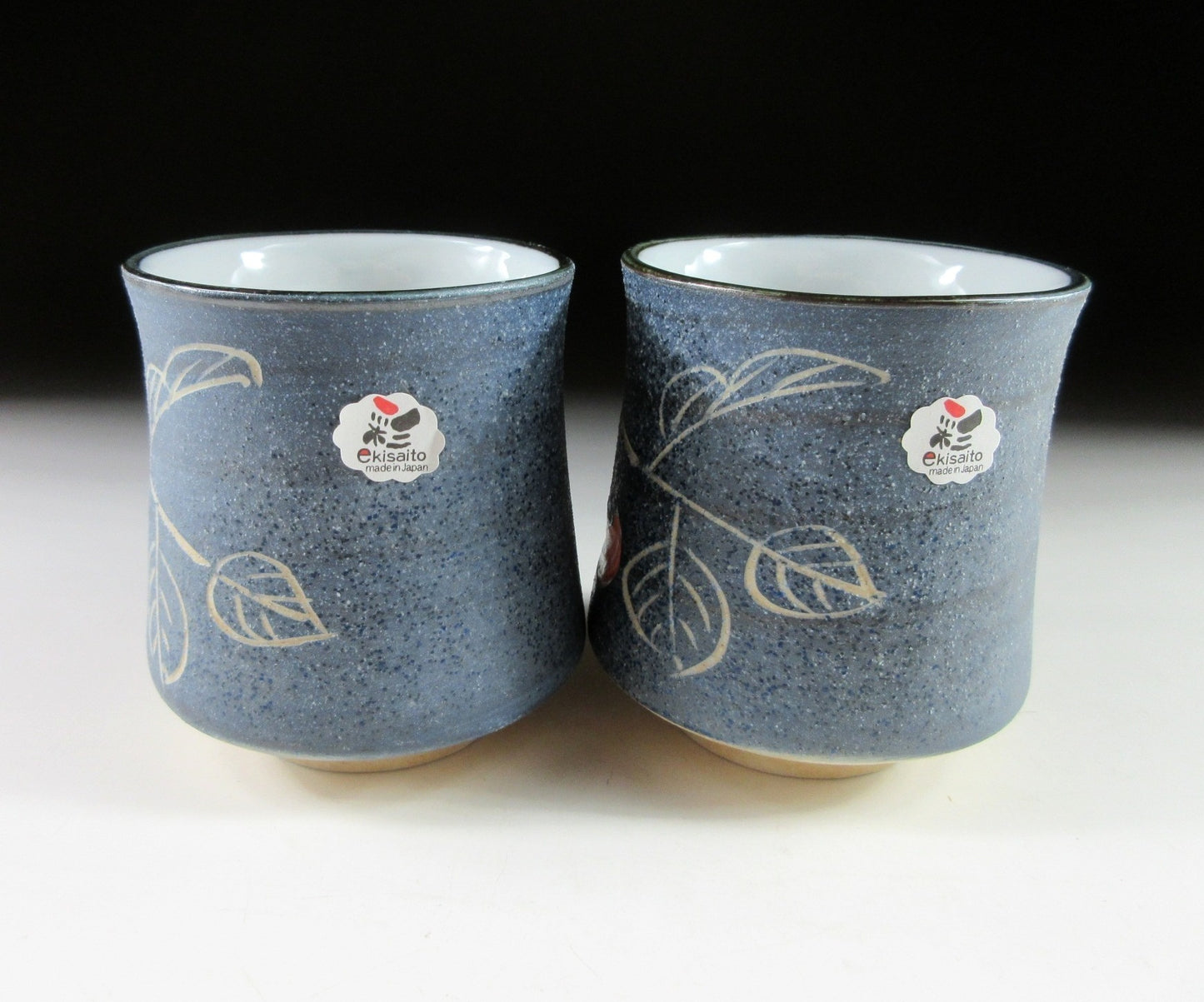 Pair of Mino-ware Yunomi