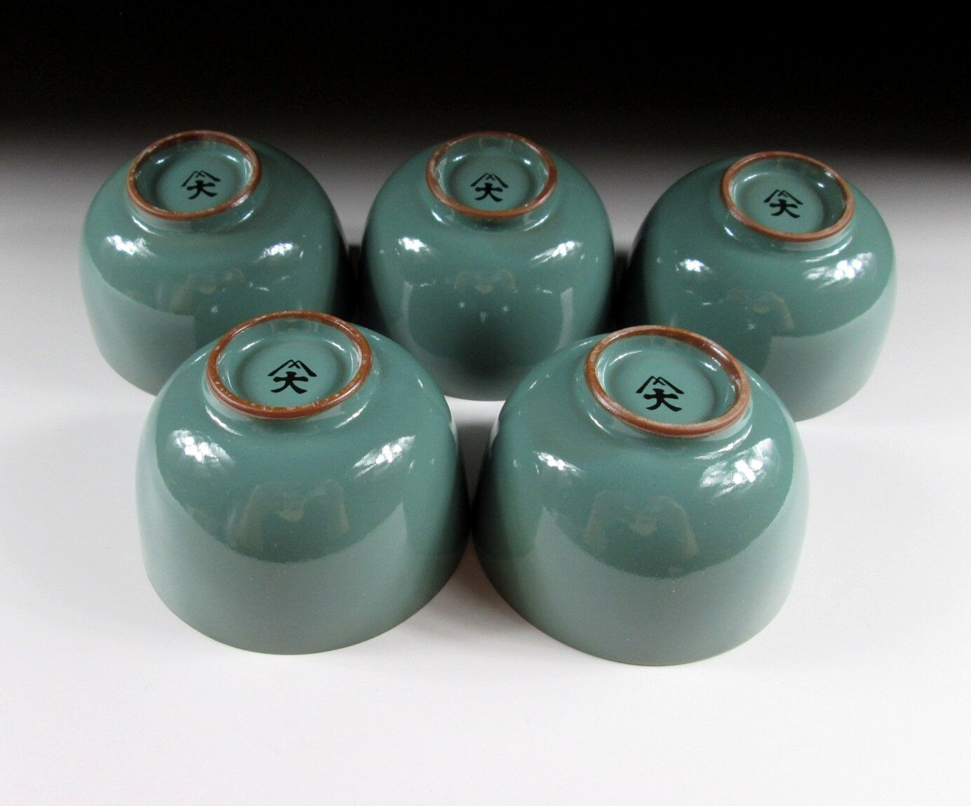 Set of Five Arita-ware Tea Cups