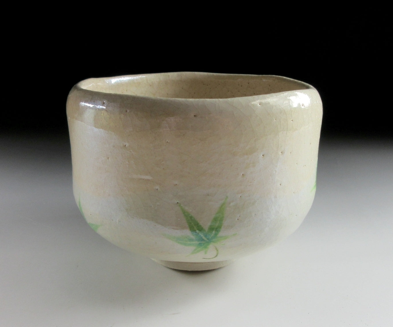 Yoshimura Rakunyu III Kaede Raku Chawan