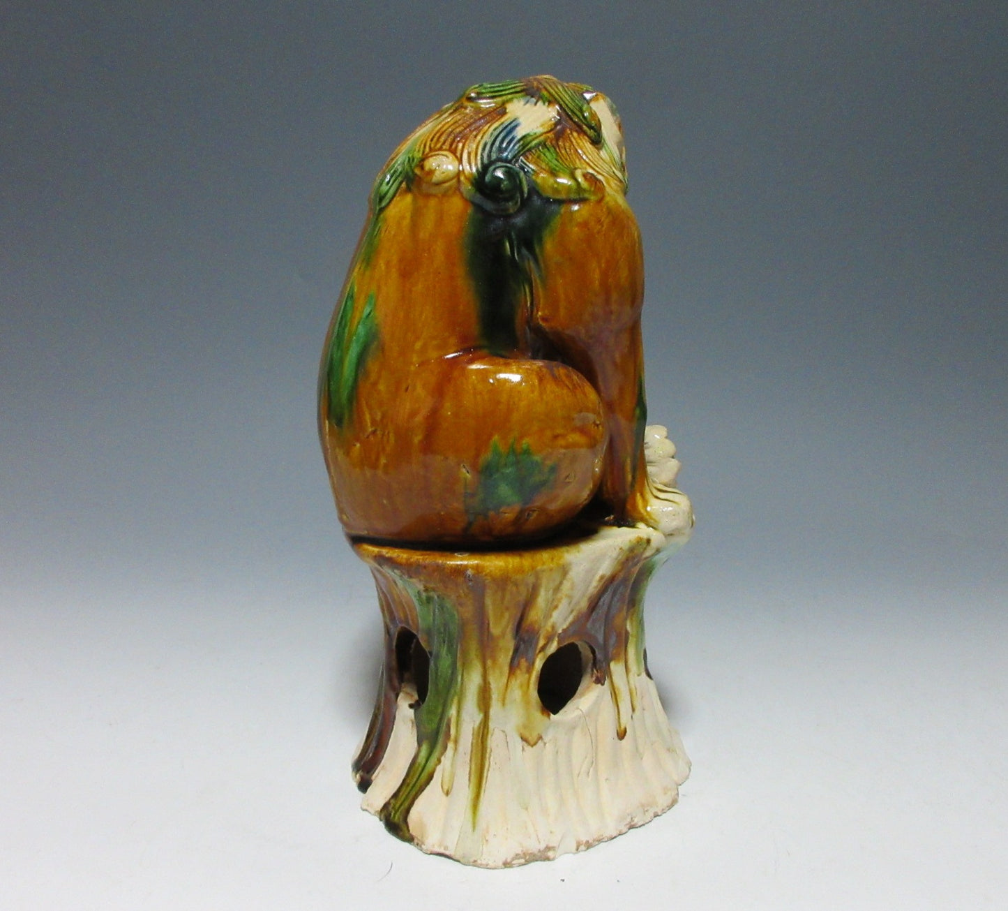 Chinese Tang Sancai Glaze Lion Ornament