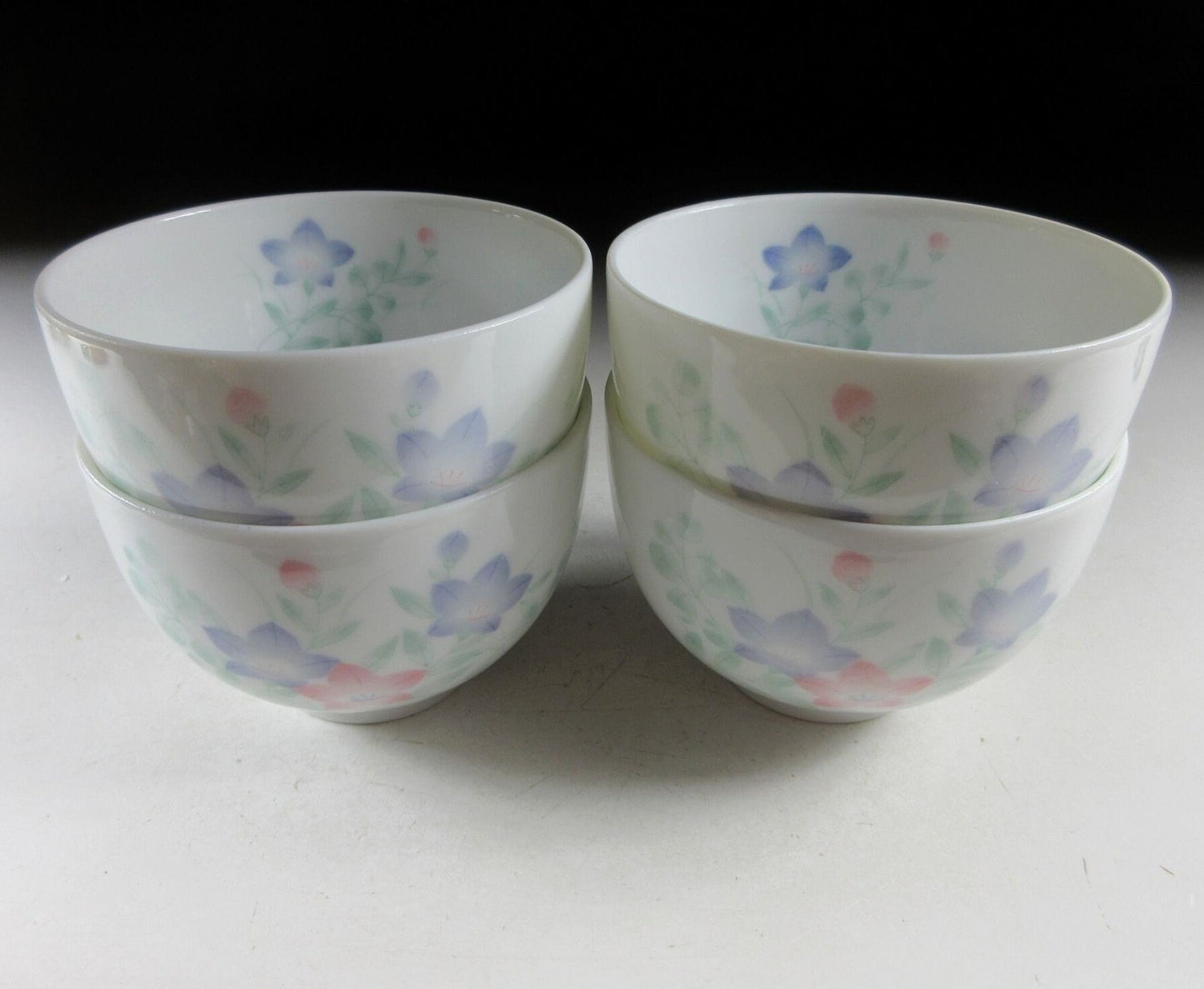 Set of Four Bellflower Cups