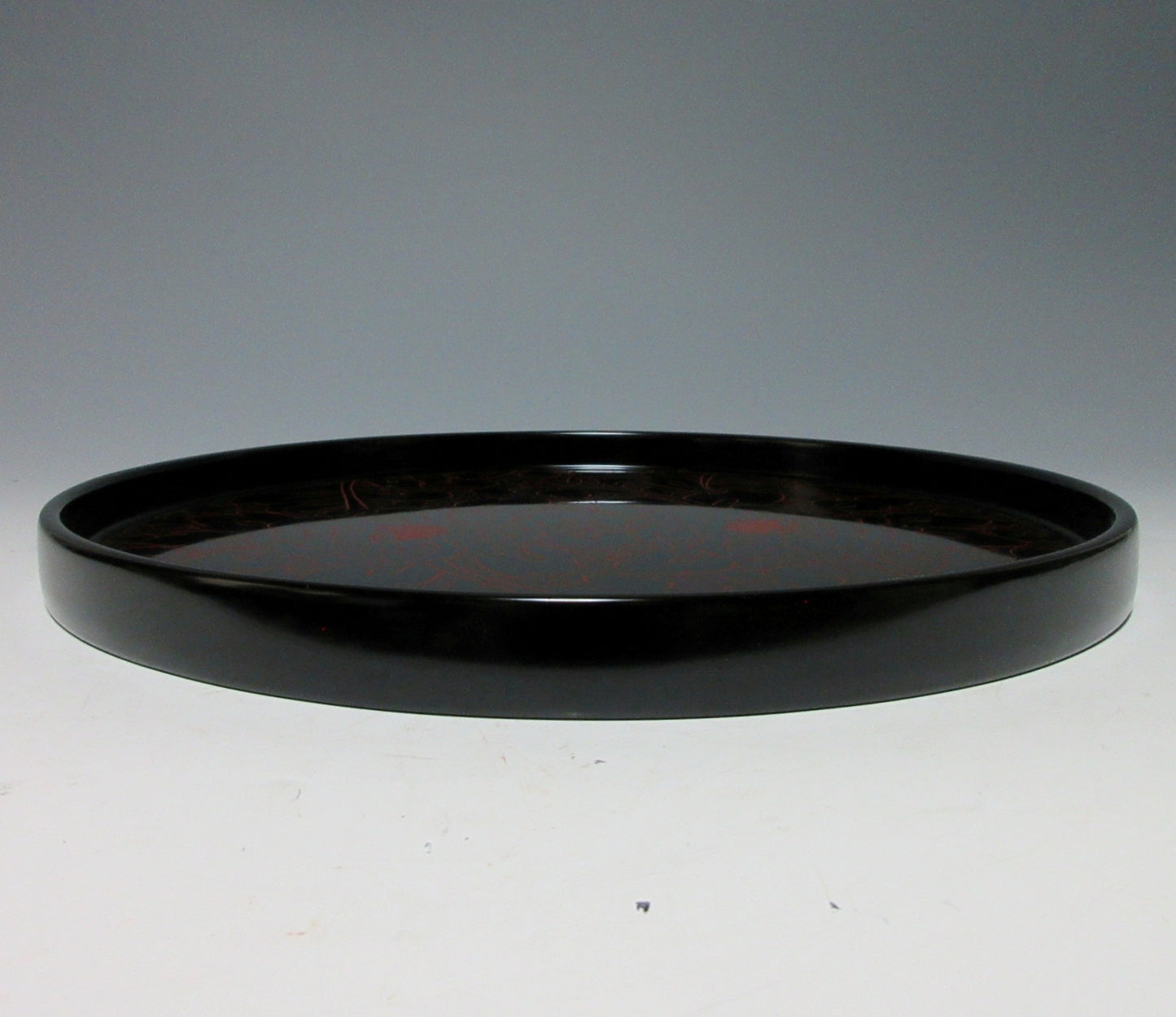 Echizen Lacquerware Botan-bori Tray