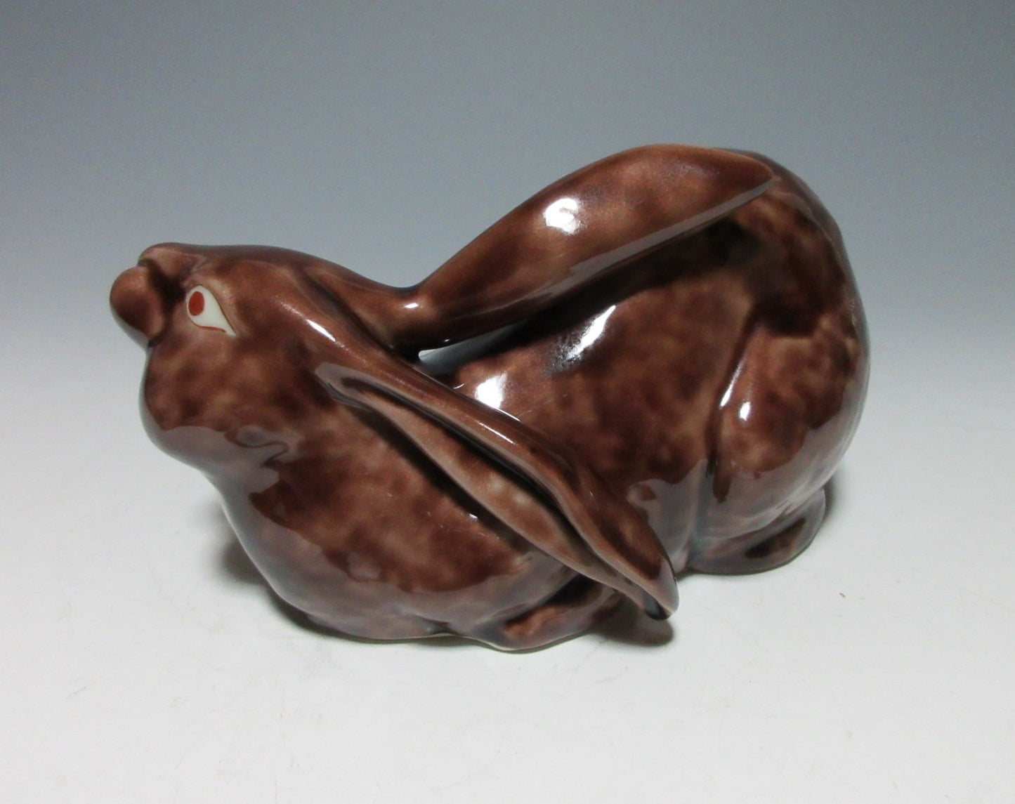 Asakura Isokichi III Kutani-ware Year of the Rabbit Okimono