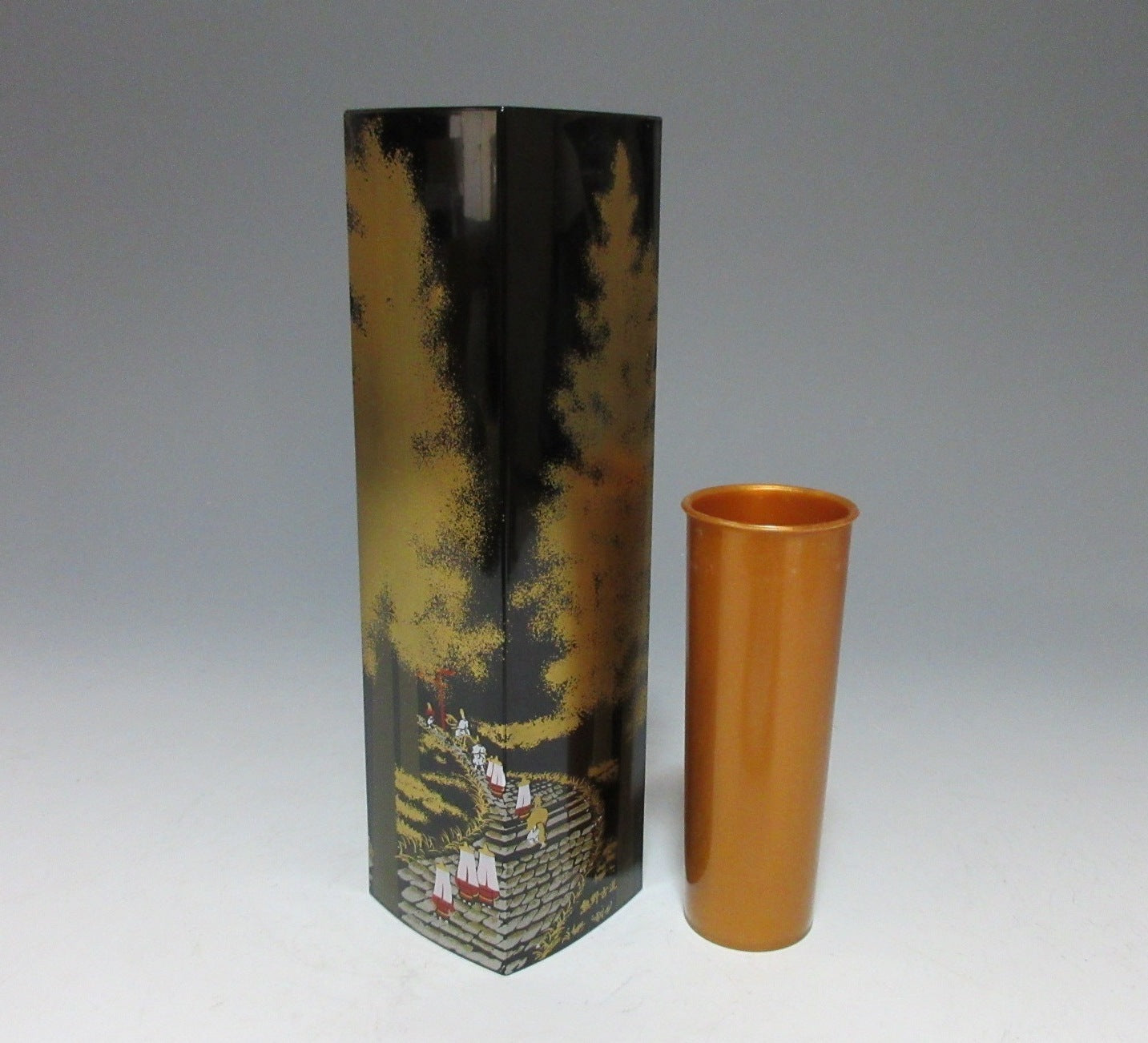 Yamaga Lacquerware Kishu-nuri Vase