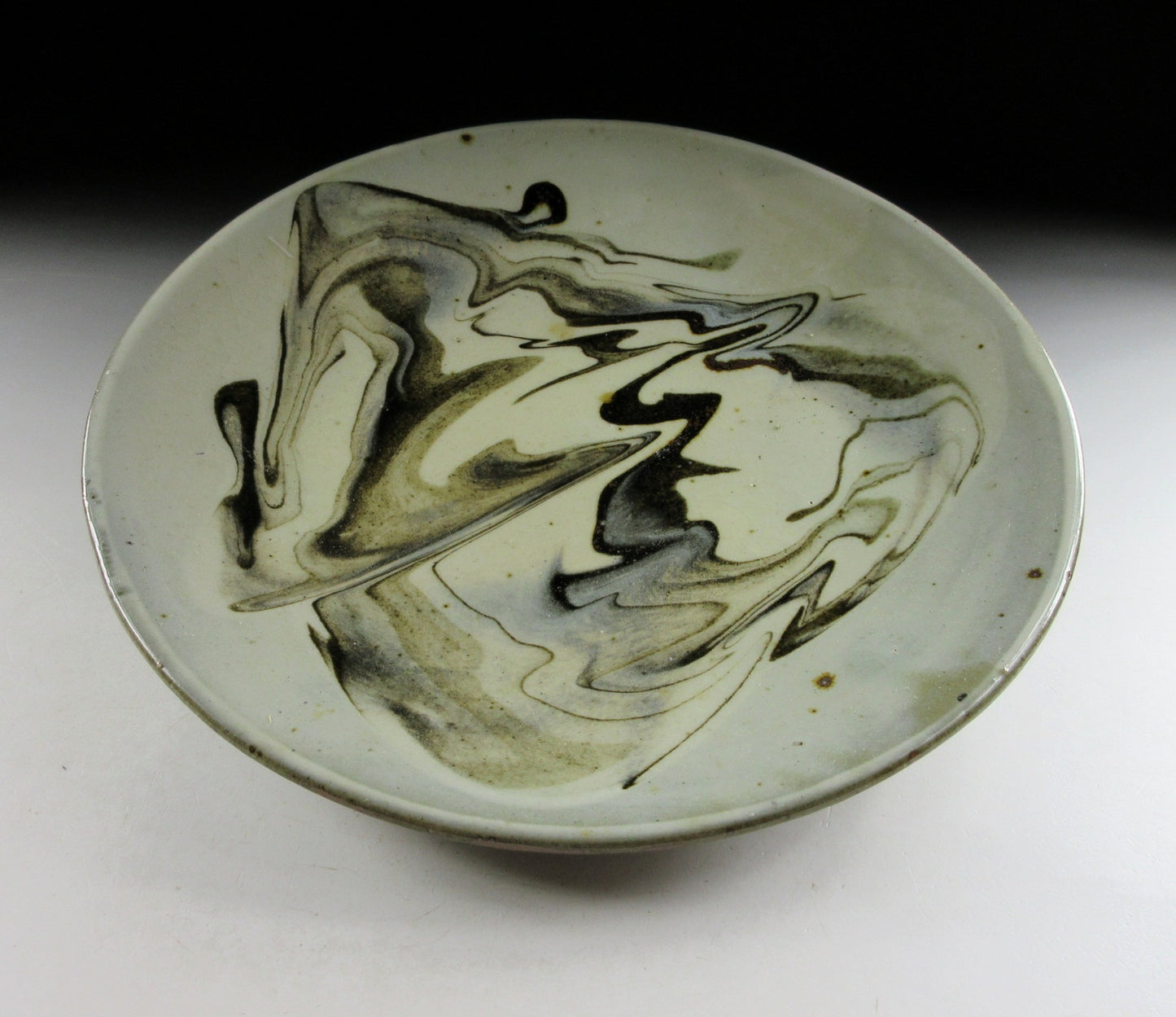 Ichino Hiroyuki Sumi Ink Tanba-ware Plate