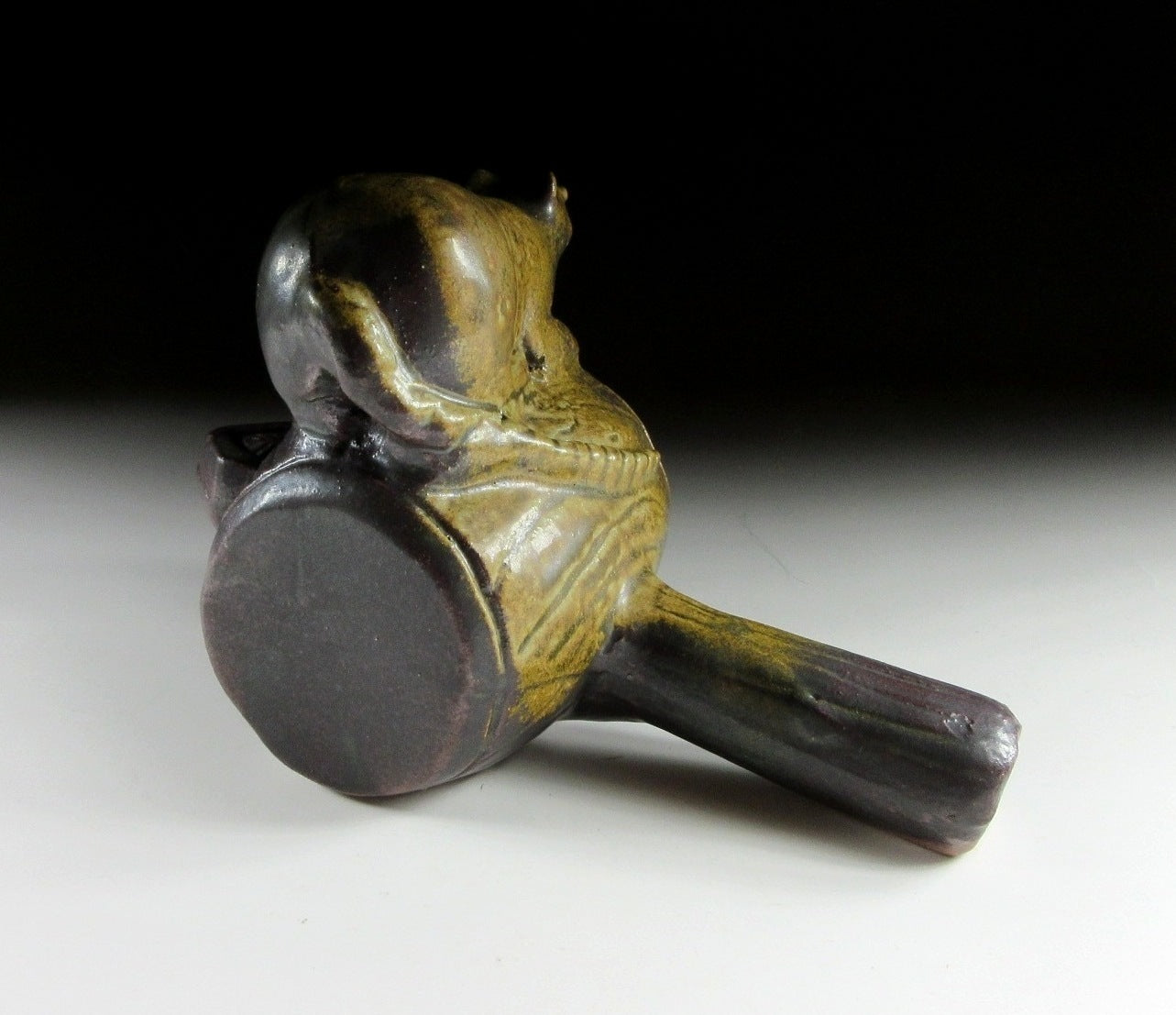 Bizen-ware Year of the Rat Okimono