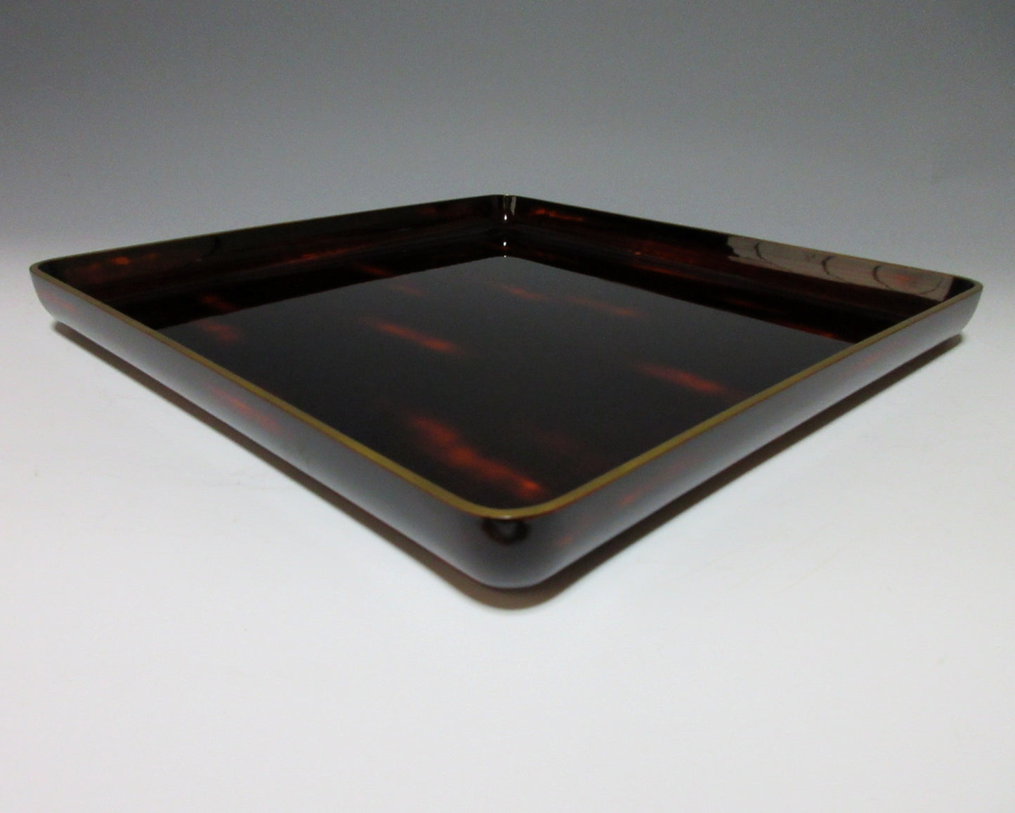 Akebono-nuri Lacquerware Tray