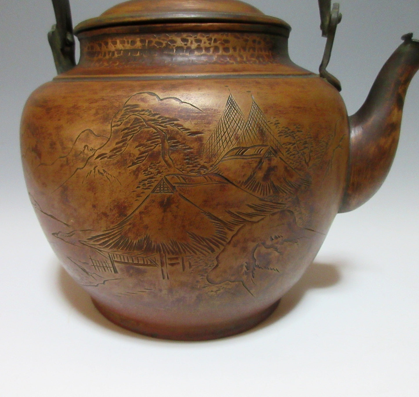 Antique Yamakawa Dou Suichu water Kettle