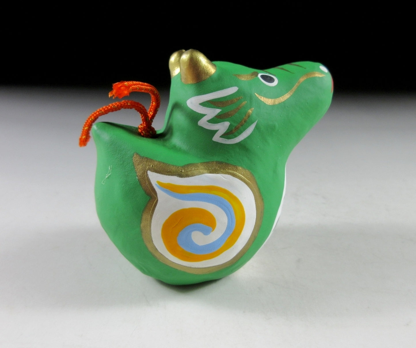 Small Papier-mâché Dragon Bell #2
