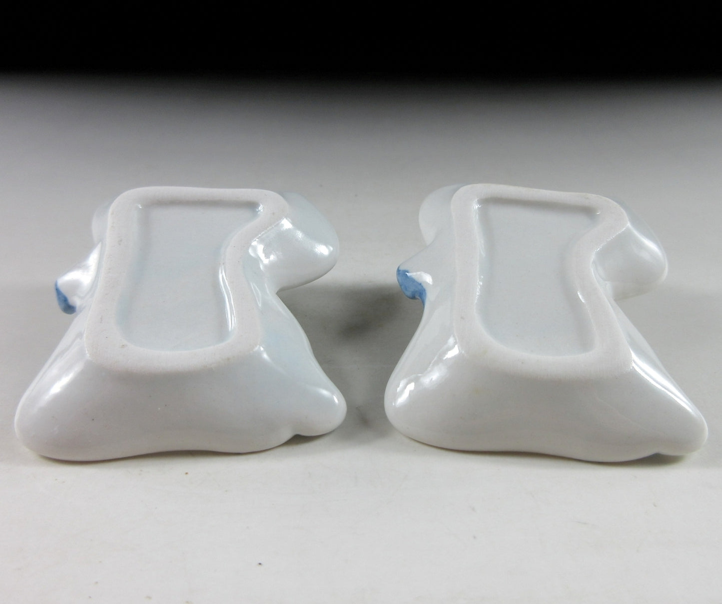 Pair of Tiger Sauce Plates