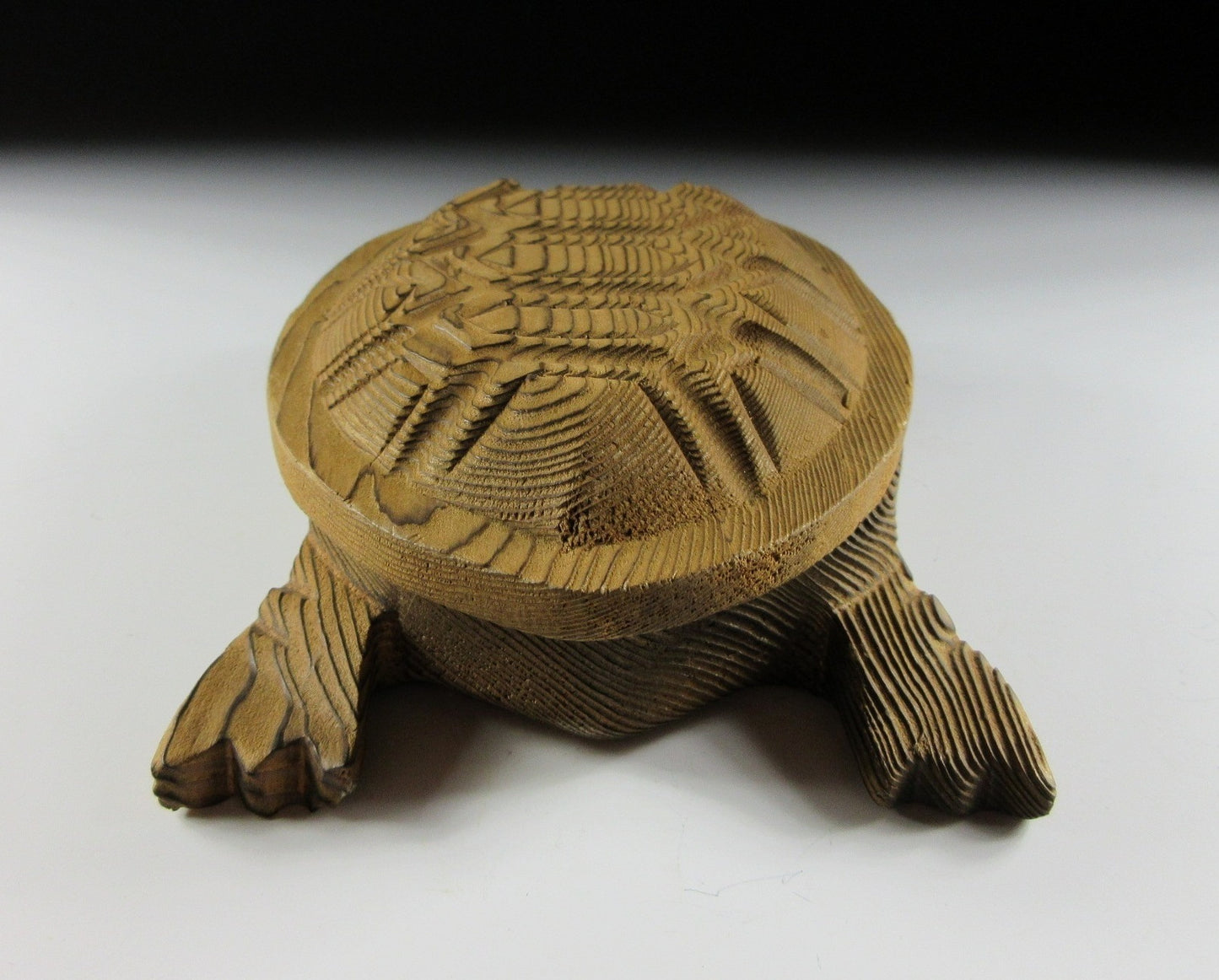 Hand Carved Nezuko Turtle Box #2