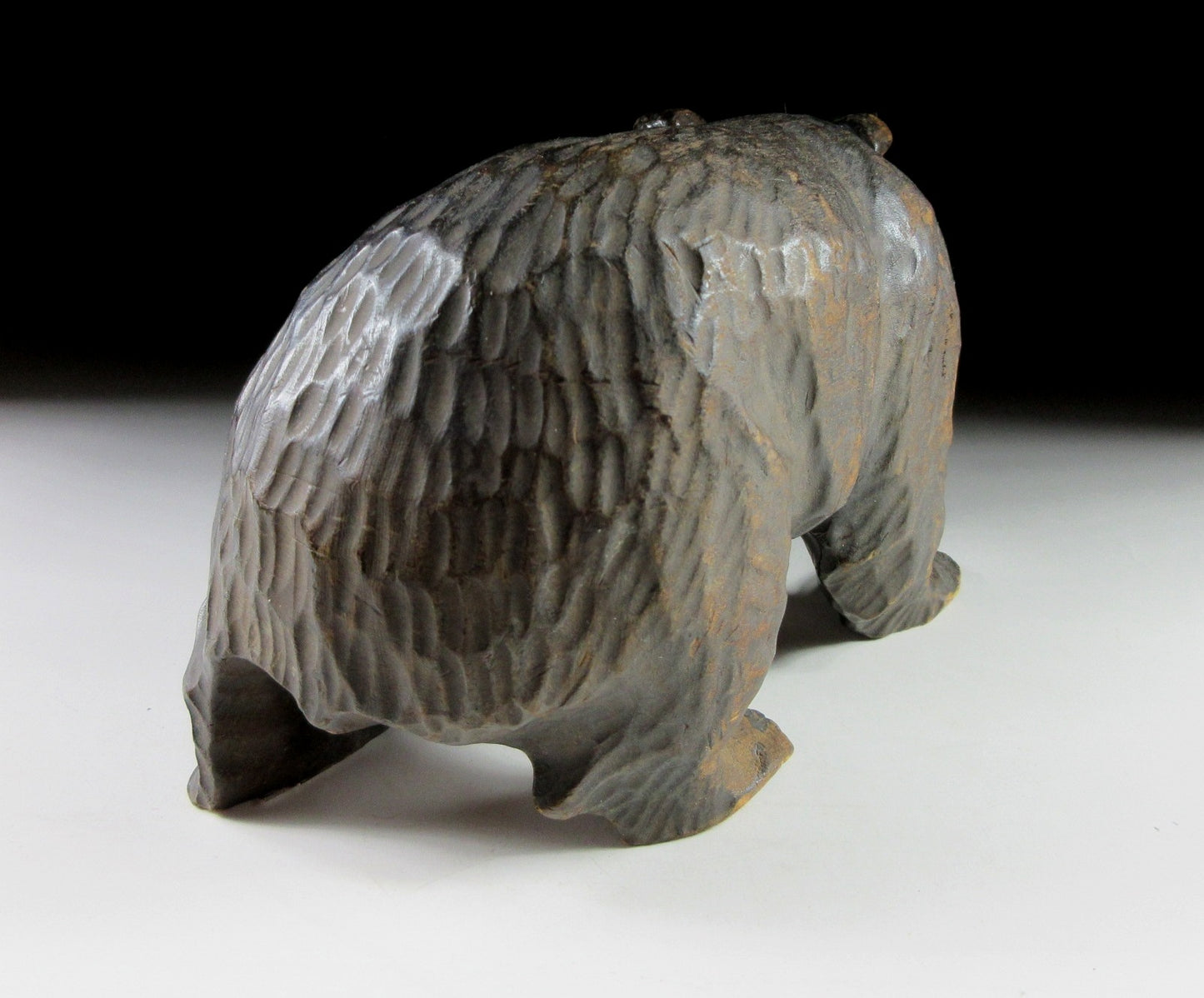 Vintage Ainu Higuma Wood Carving